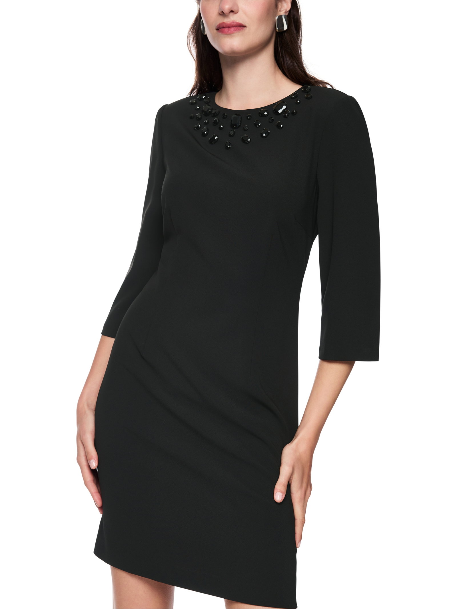 Kleid mit Schmucksteinen #6