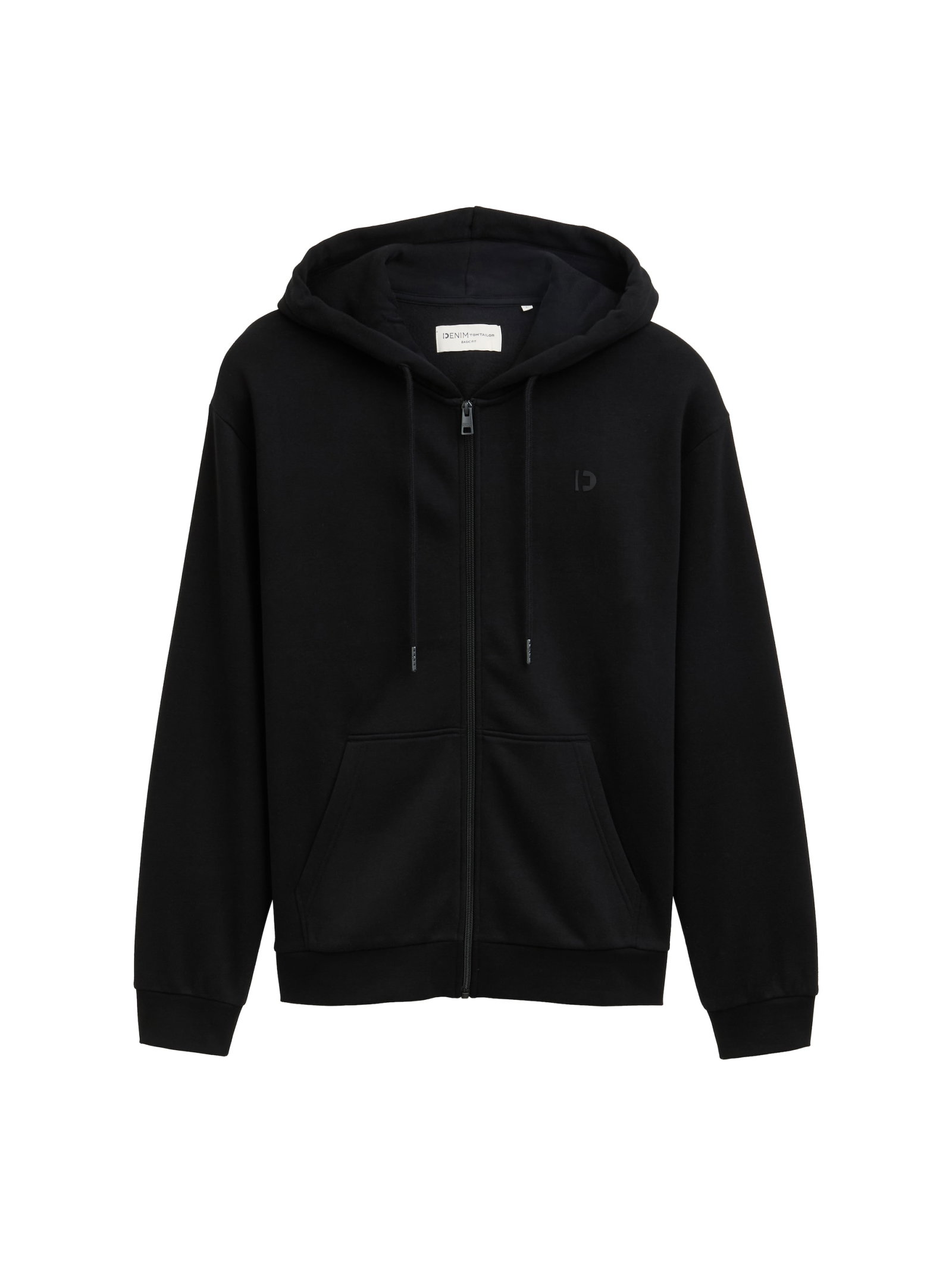 Hoodie Sweatjacke mit Logo-Print #1