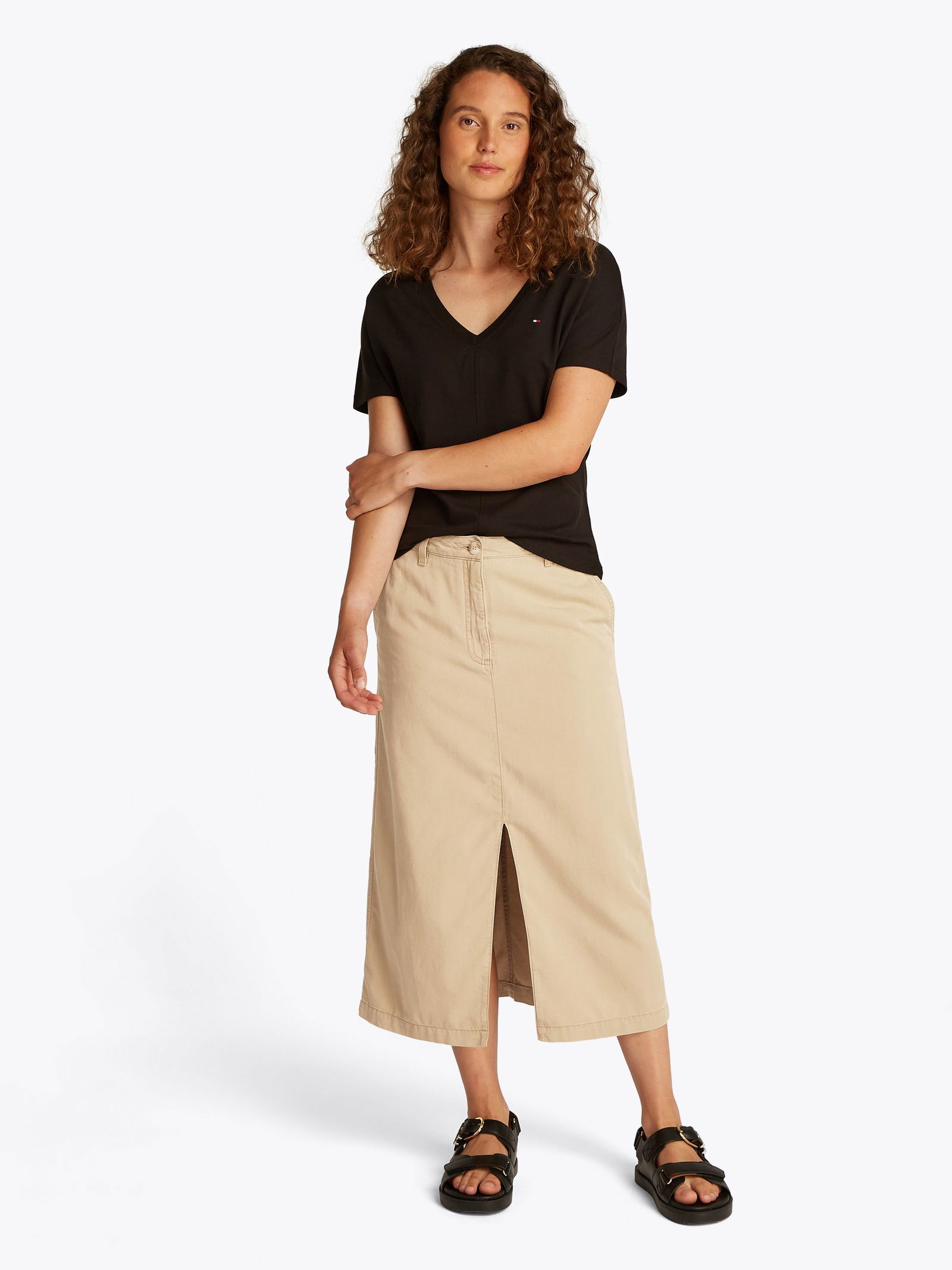 Tommy Hilfiger |  Tommy Hilfiger Sommerrock  | 42/R | beige