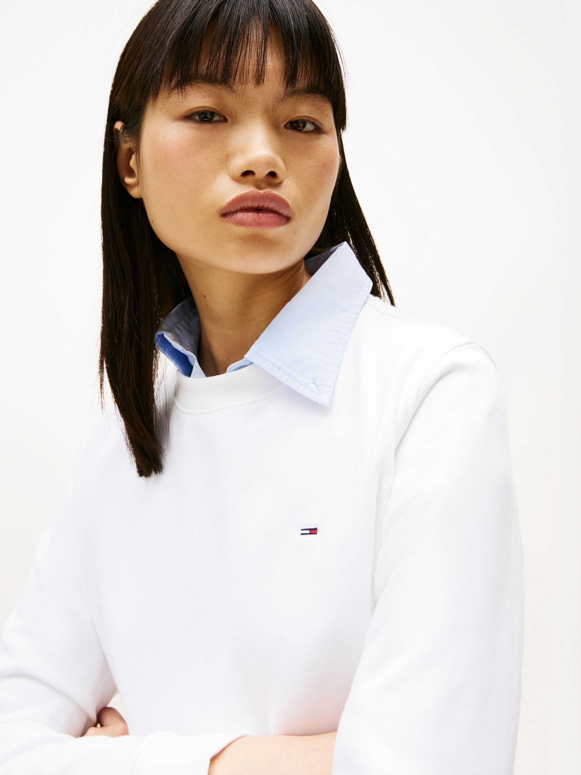Tommy Jeans |  Tommy Jeans Pullover  | L | white