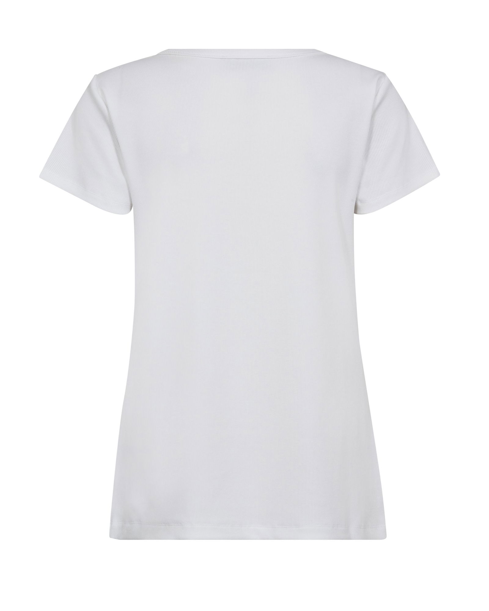 Mos Mosh |  MMOrient O-SS Rib Tee | S | white