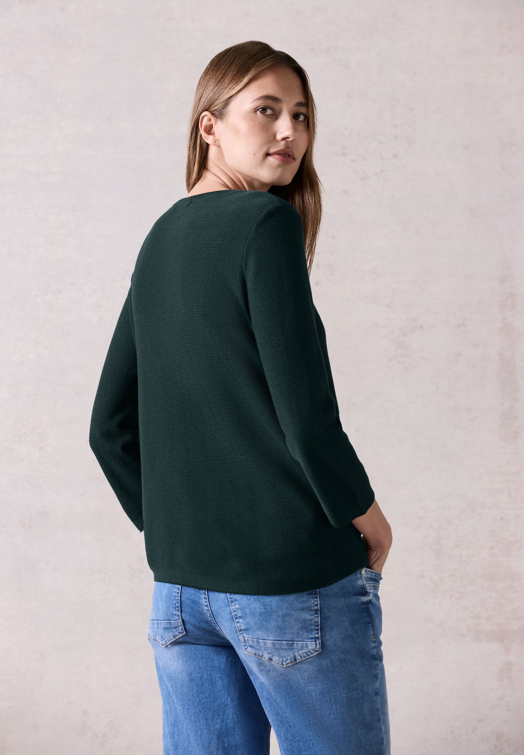 CECIL |  CECIL Pullover  | L | fir green