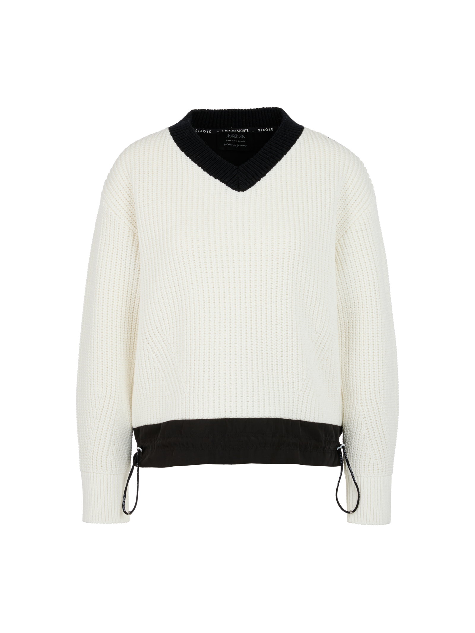 Pullover, white and black #1