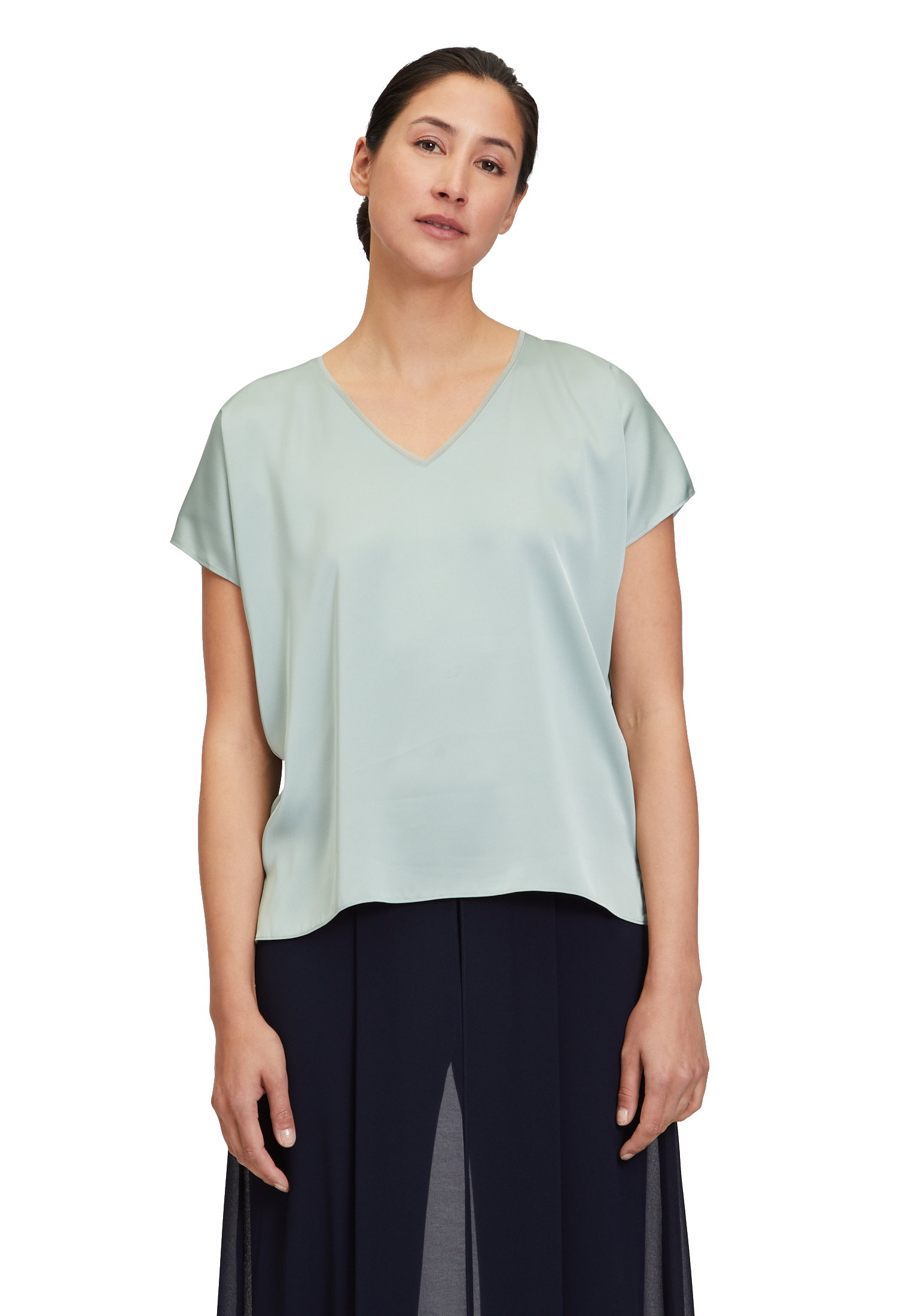 Satin-Bluse #3