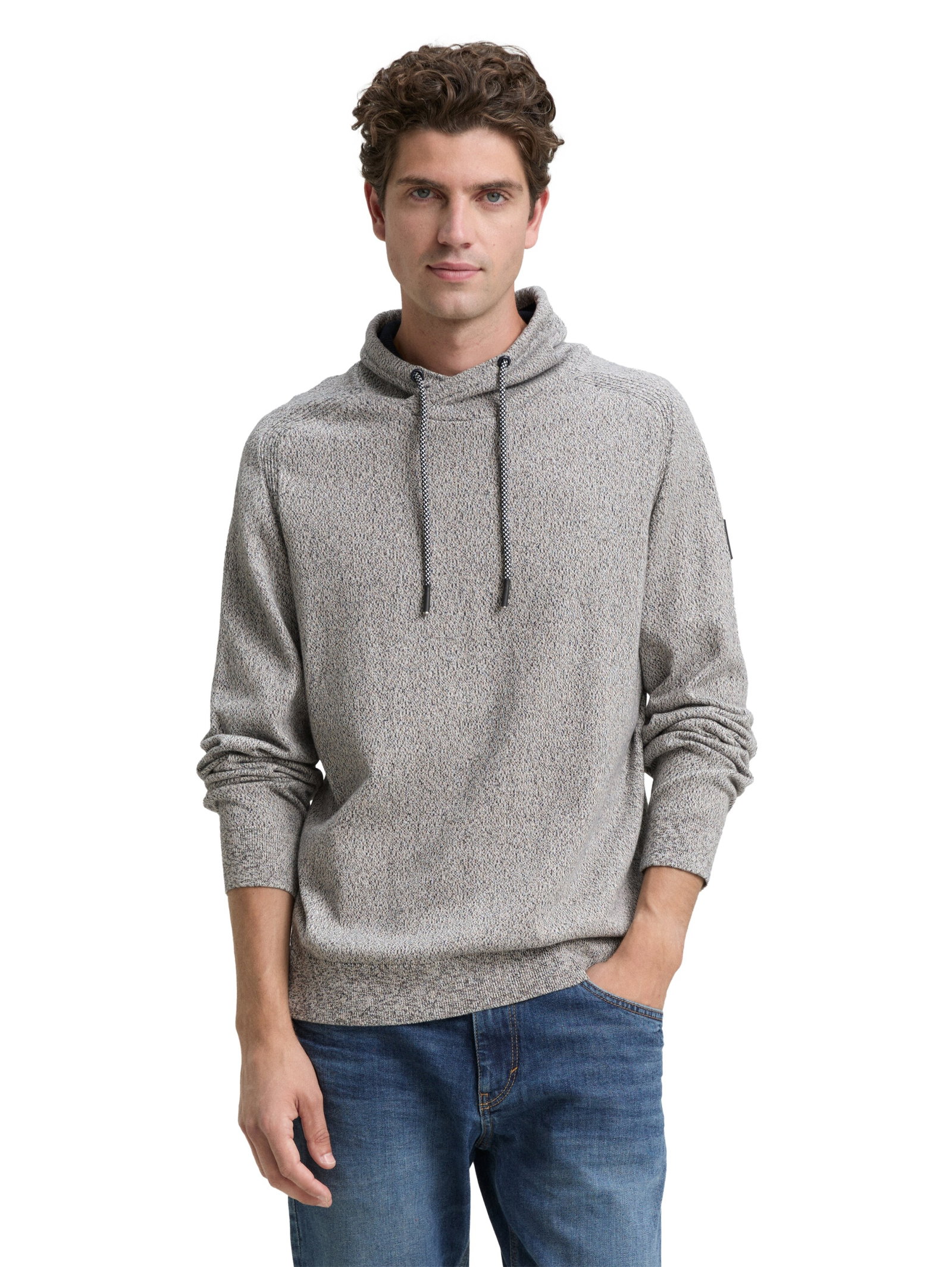 Tom Tailor Sweat-Shirt mit hohem Kragen und Kordelzug #5