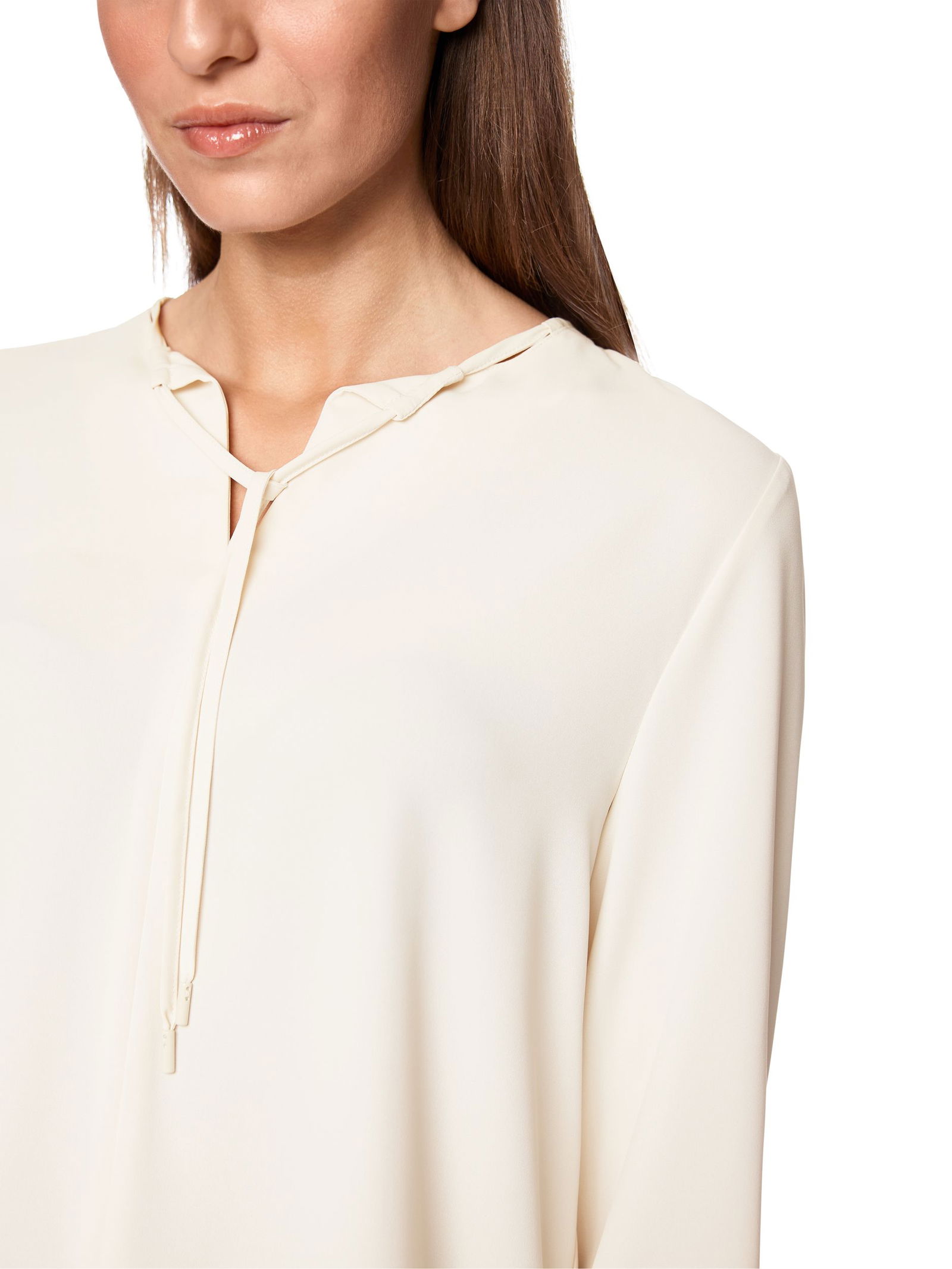 Marc Cain Sports | Marc Cain Sports Druckbluse | 44 | bright ecru