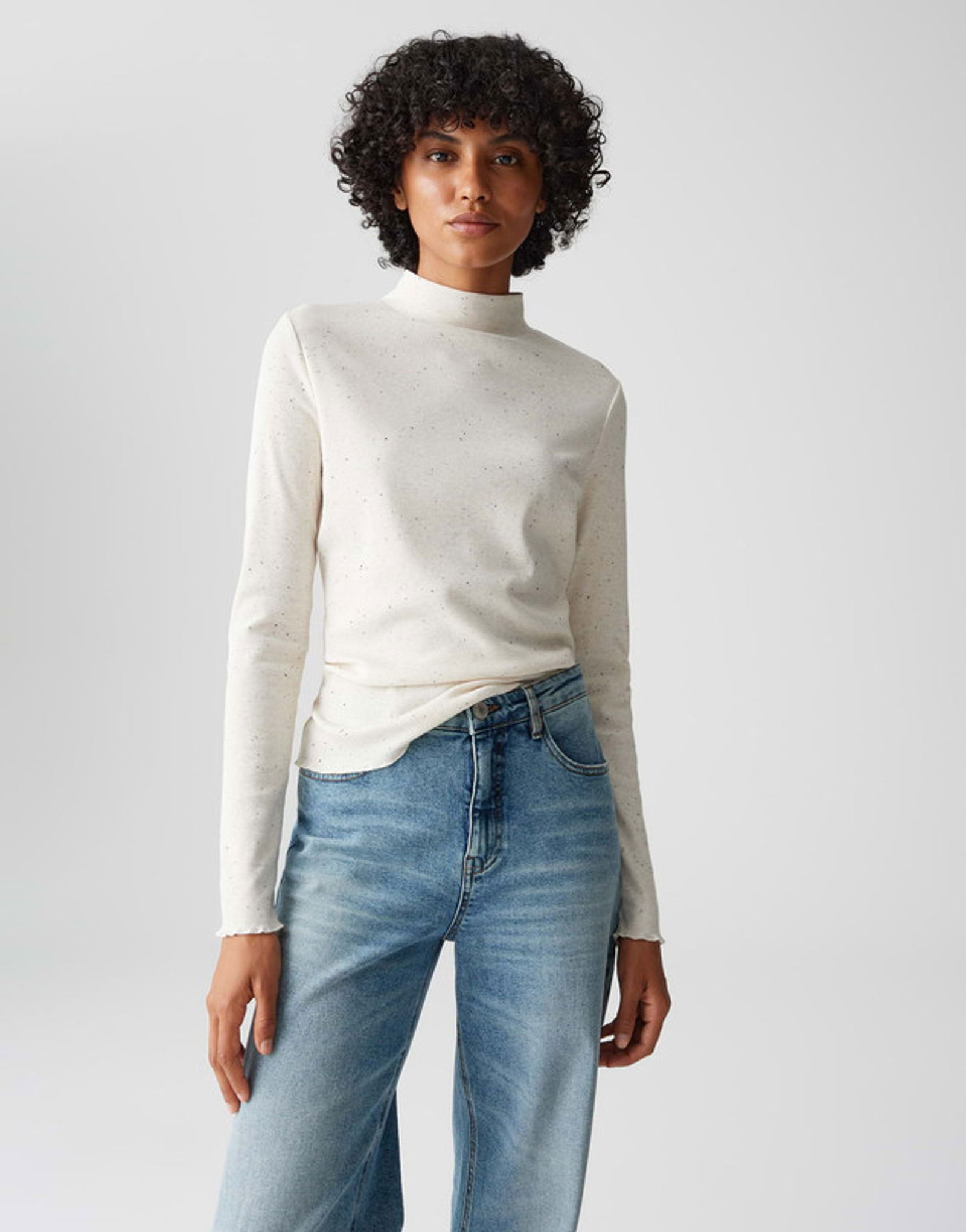 Opus |  Opus Longsleeve  | 44 | soft cream