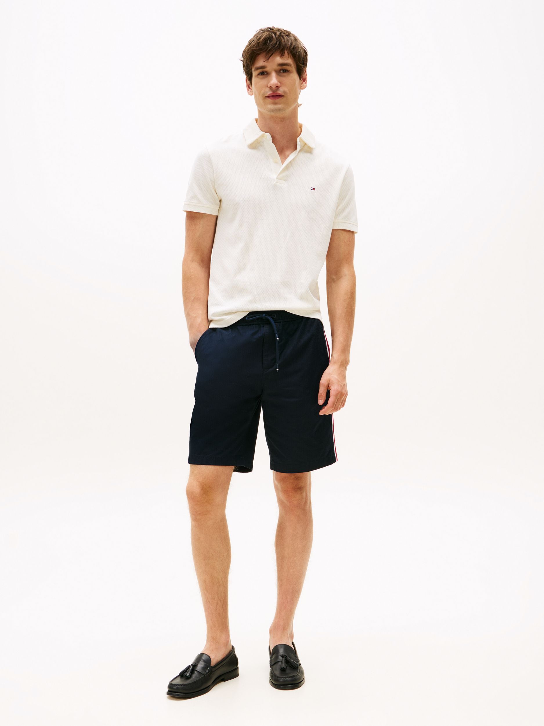 Tommy Hilfiger |  Tommy Hilfiger Poloshirt  | XXL | ivory petal