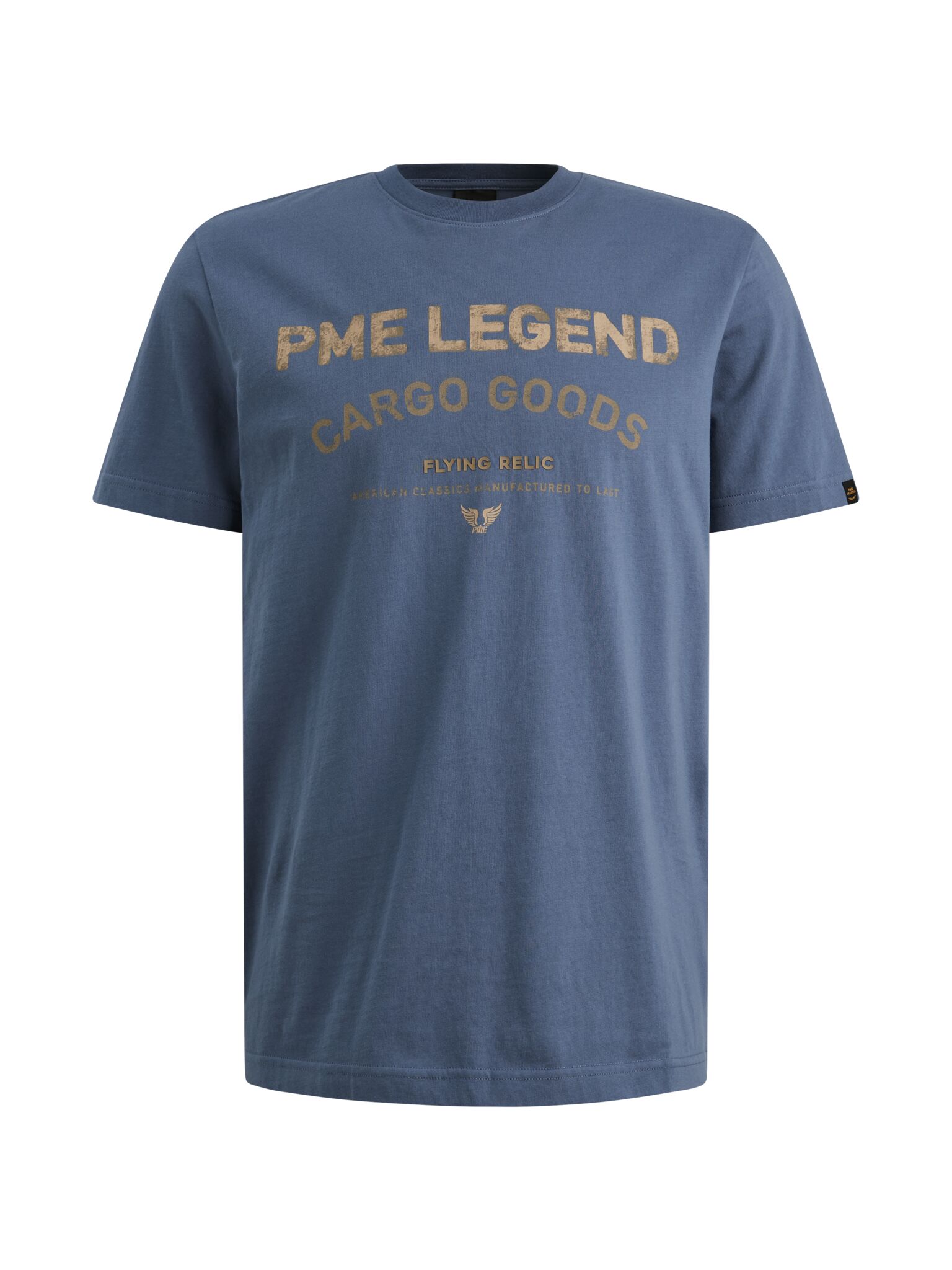 Short sleeve r-neck single jersey, Bijou Blue #1