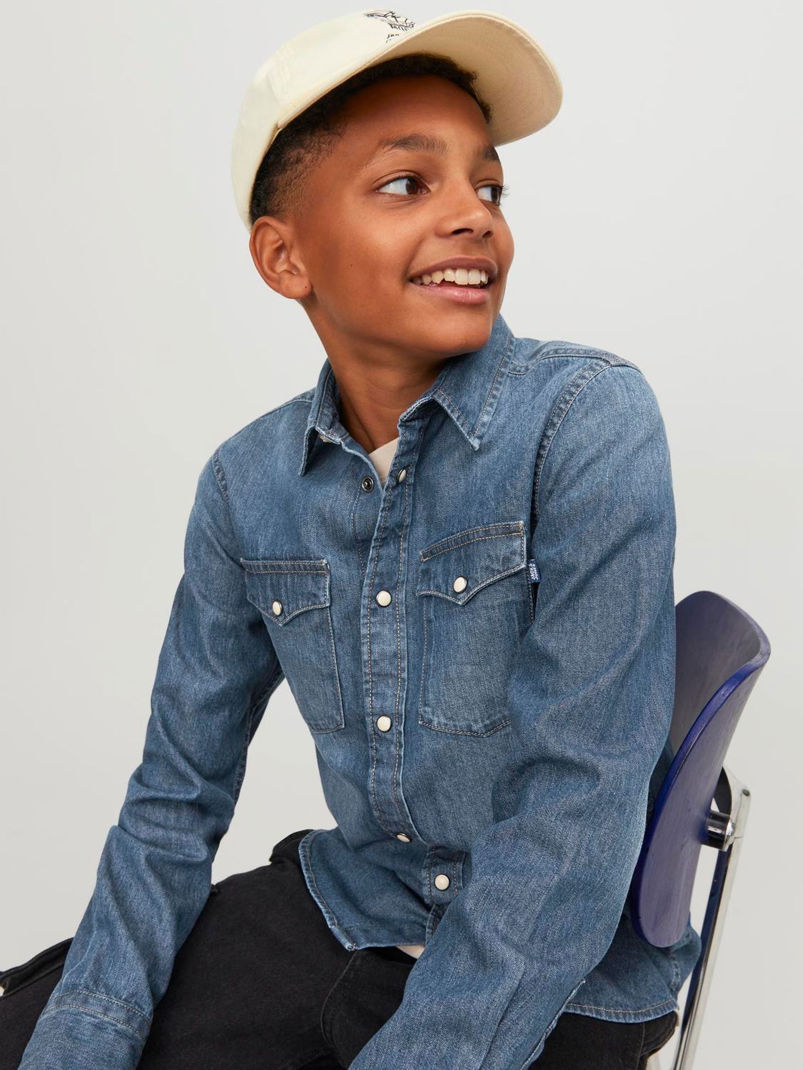 JJESHERIDAN SHIRT L/S NOOS JNR