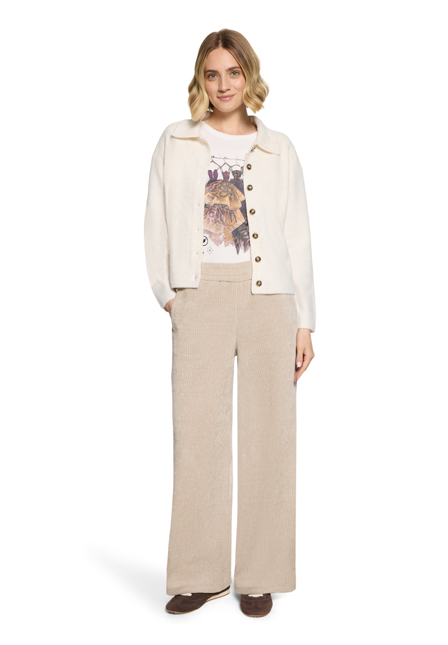 Hose Casual 1/1 LAEnge, Smoky Taupe #5