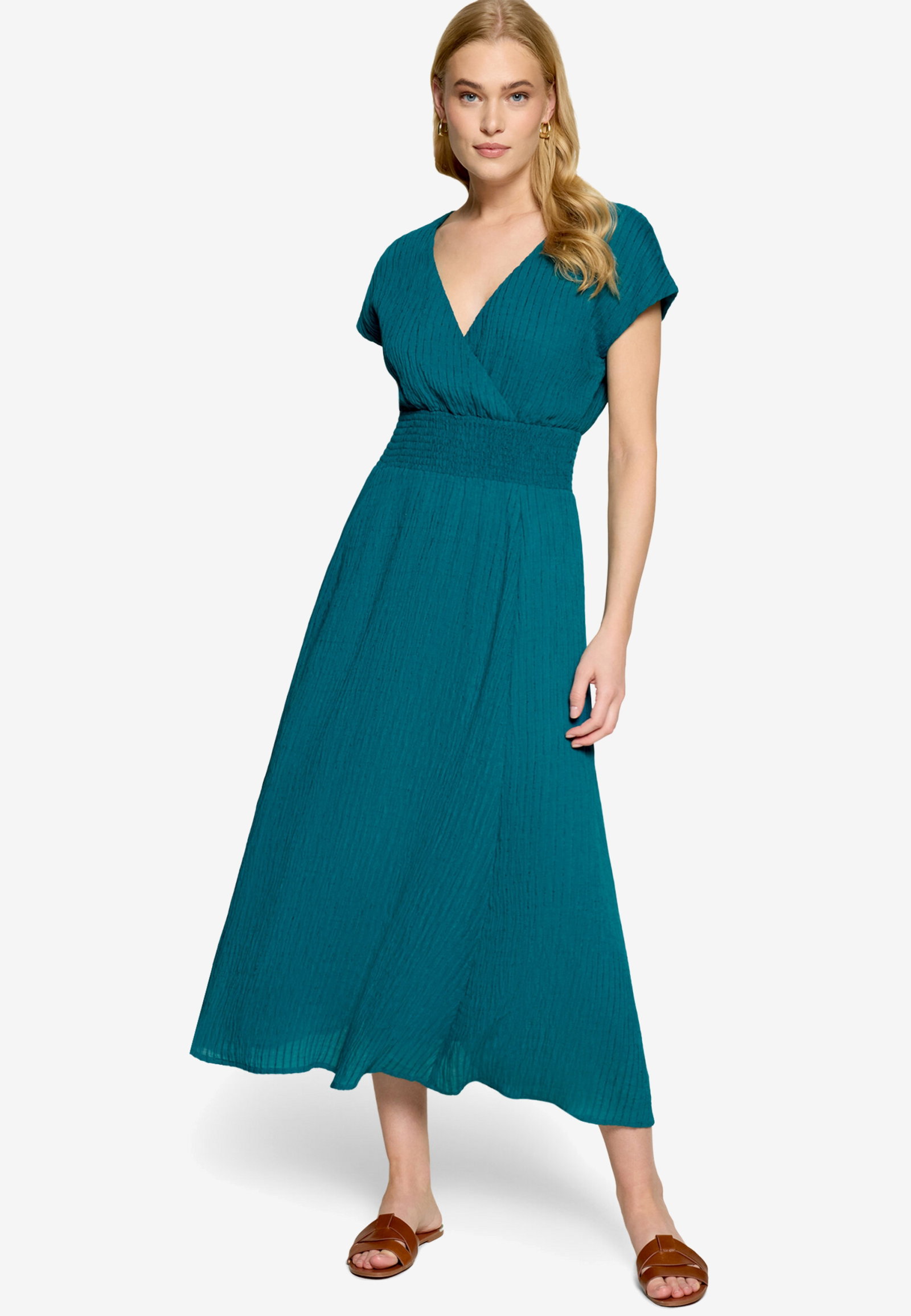 Kleid Lang ohne Arm, Deep Lagoon #3