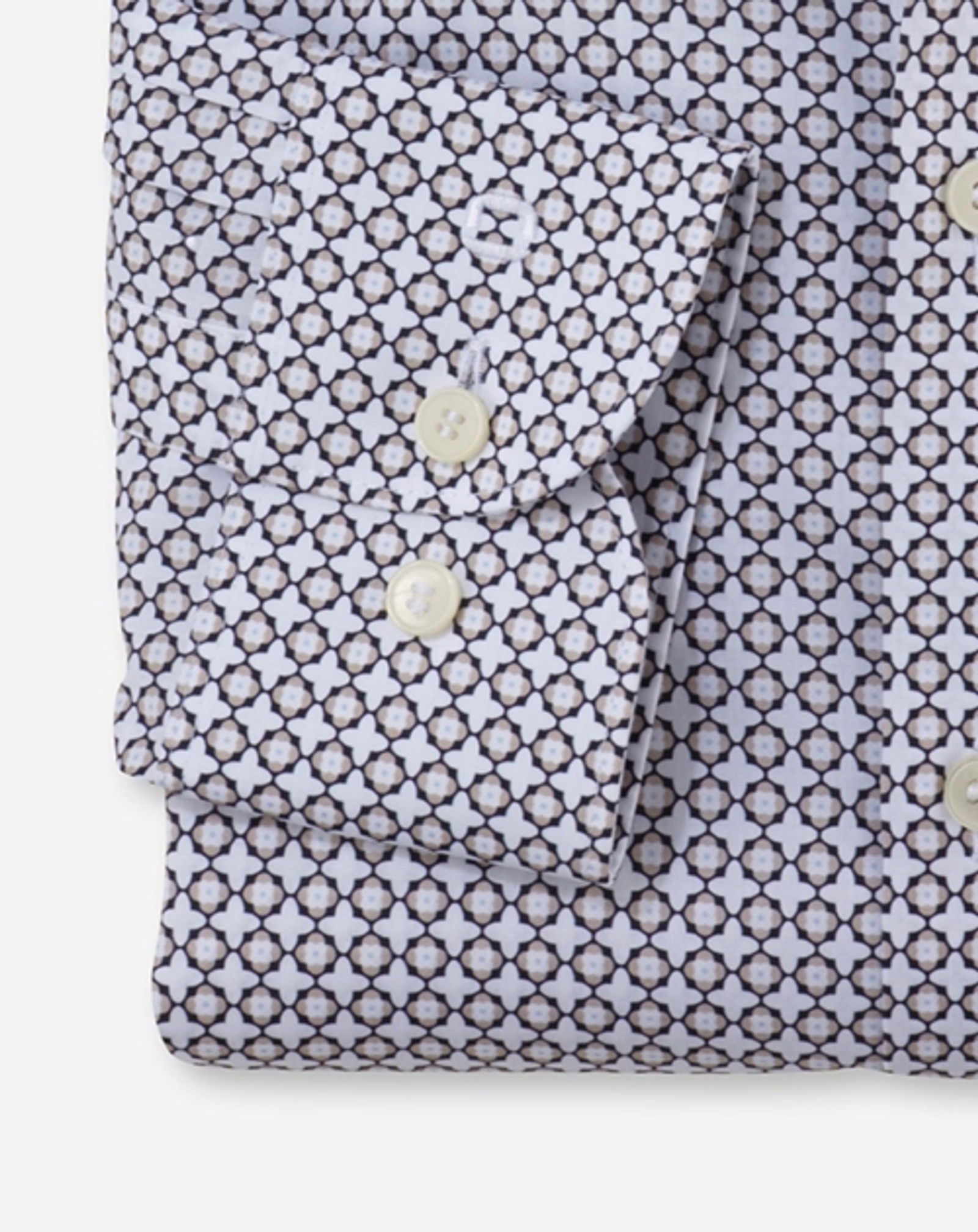 Olymp |  Olymp Hemd Modern Fit  | 45 | natur