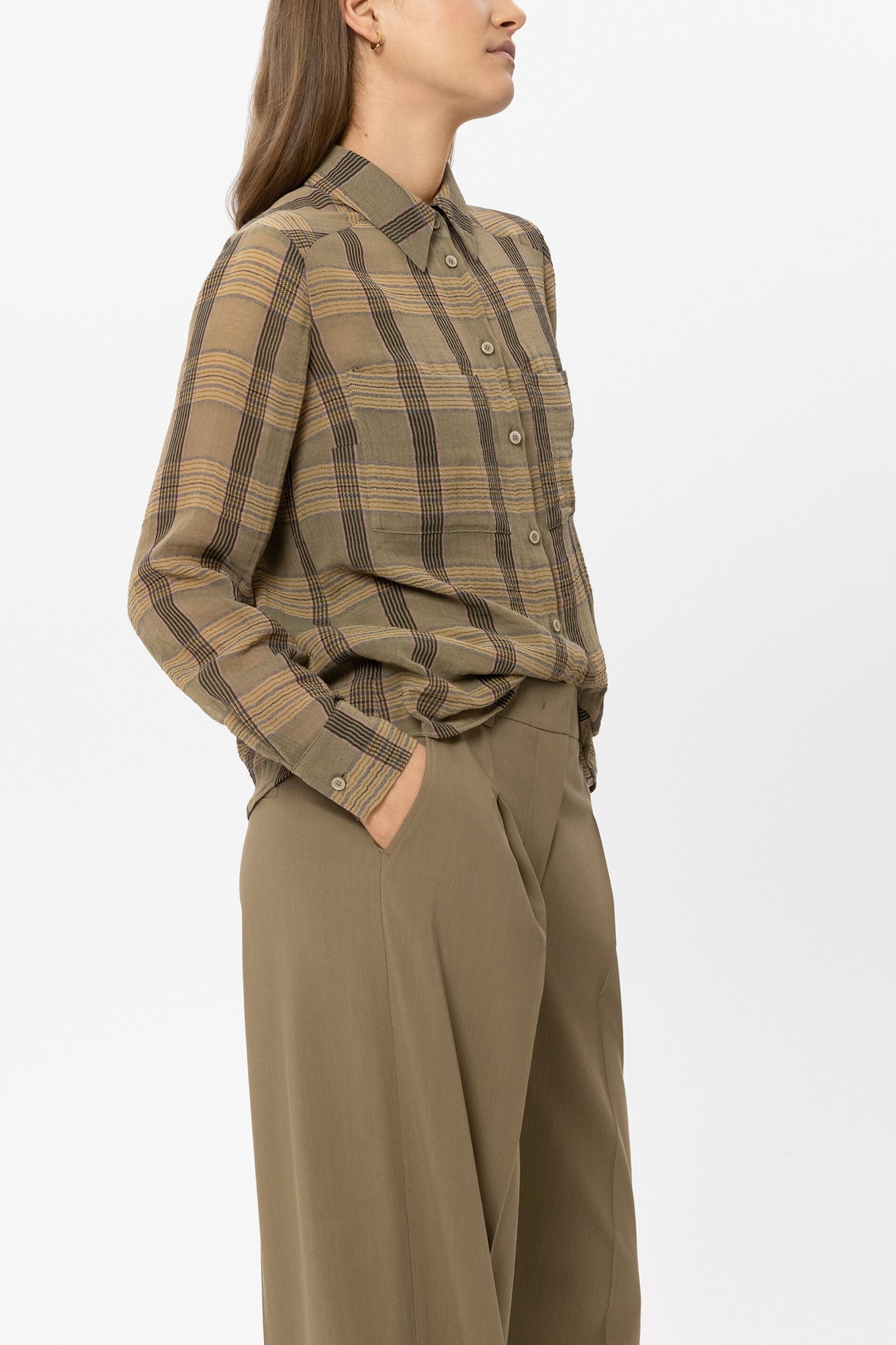 Bluse, the fancy check #3