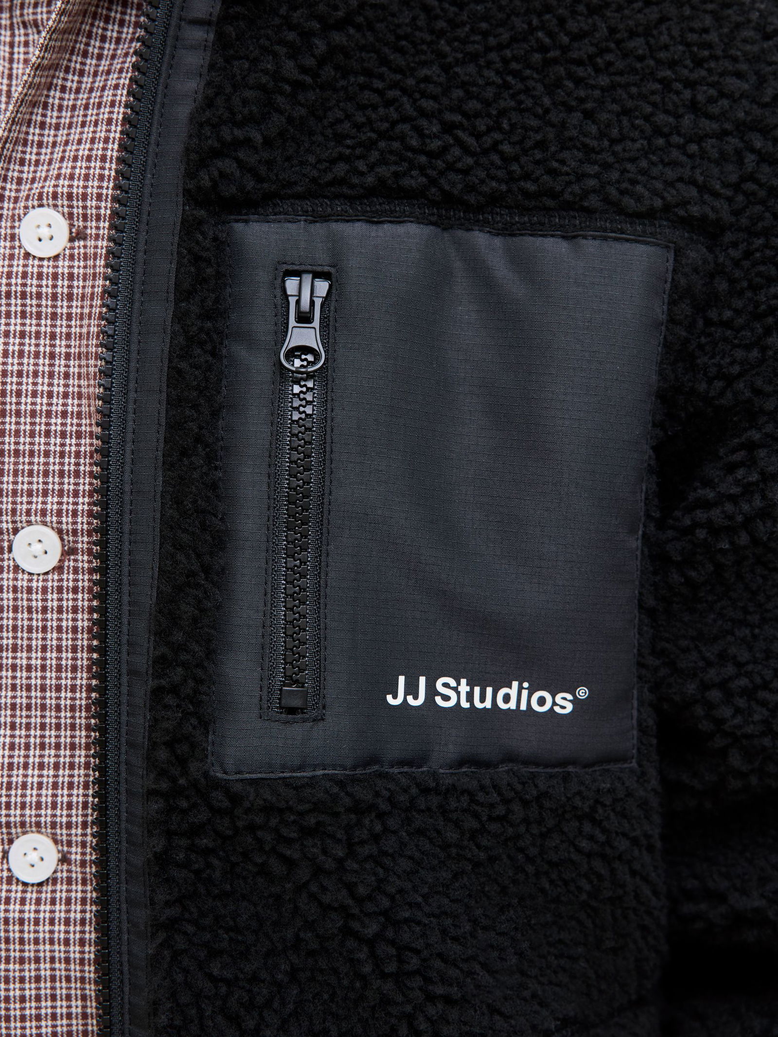 Jack&Jones | JJESOHO TEDDY JACKET SN JNR | 164 | black