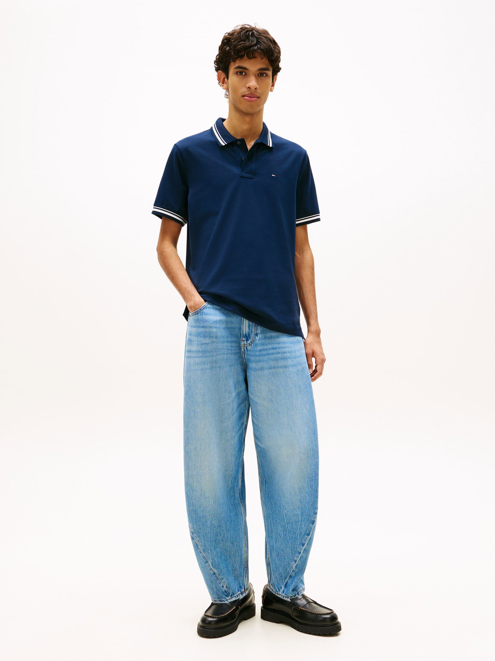 59395b3d848d6c62ed03d3b6387daf1d Tommy Jeans | Tommy Jeans Poloshirt | M | dark night navy