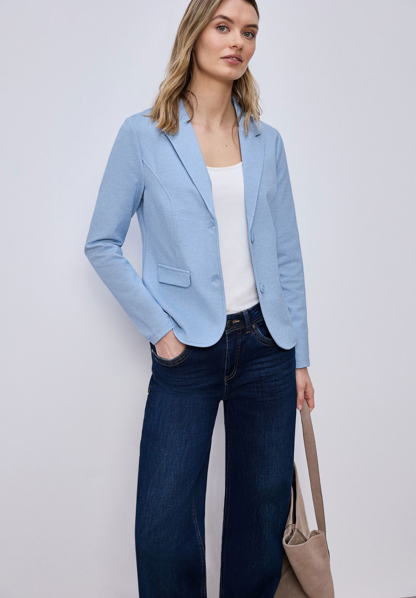 Street One |  Street One Kurzblazer  | 36 | original blue