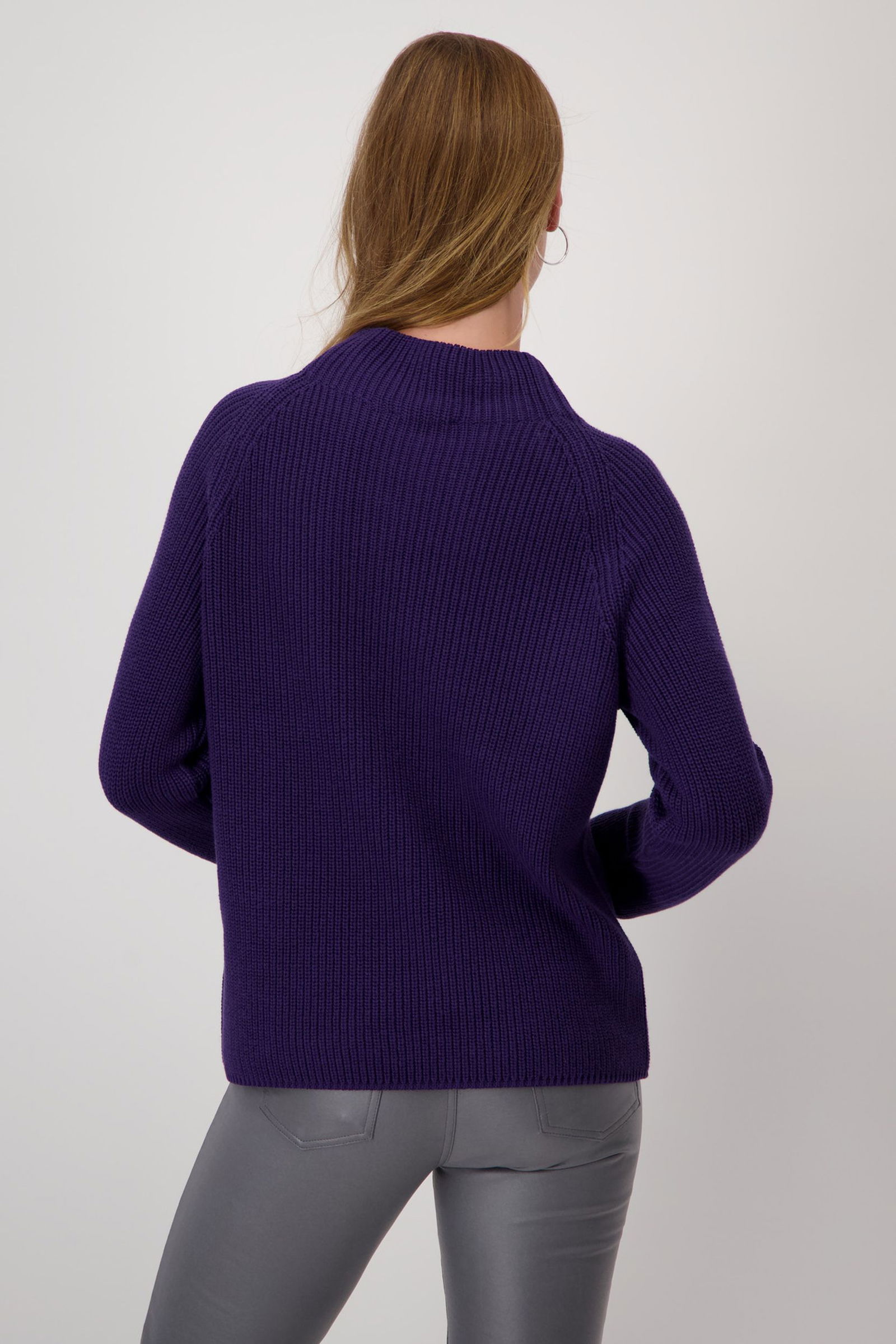 Monari |  Pullover, deep red | 44 | dark purple