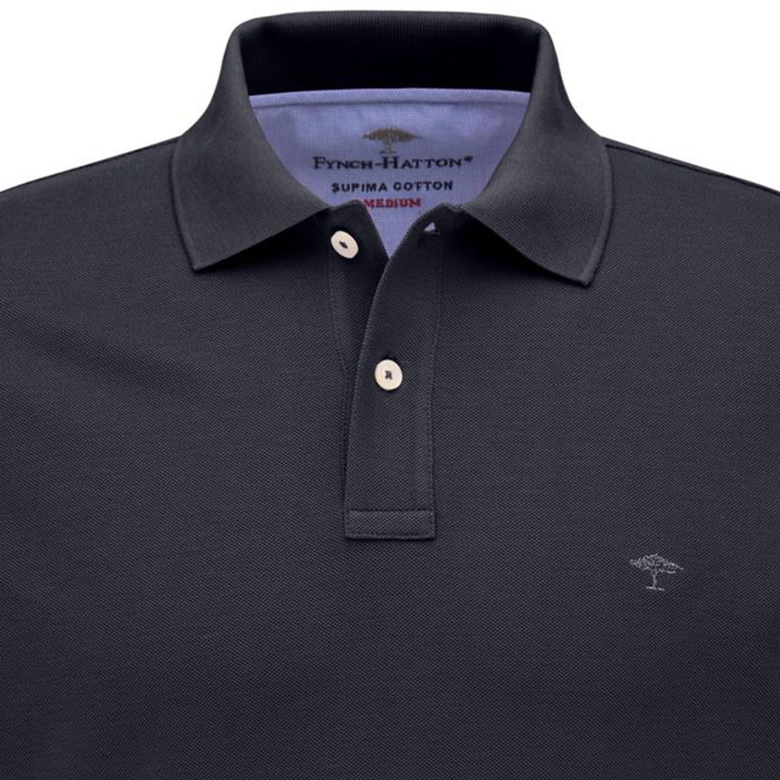 Fynch Hatton |  Fynch Hatton Poloshirt  | L | navy