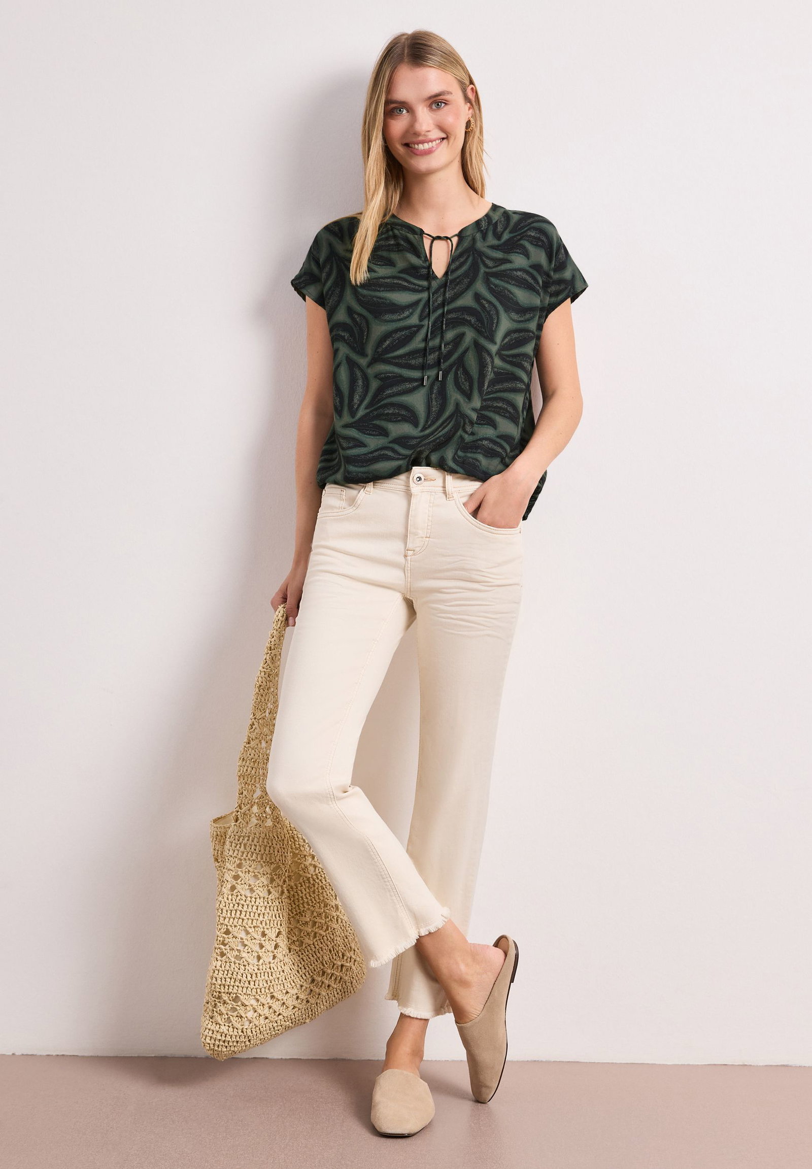 Street One | Street One Druckbluse | 34 | 4565_37742