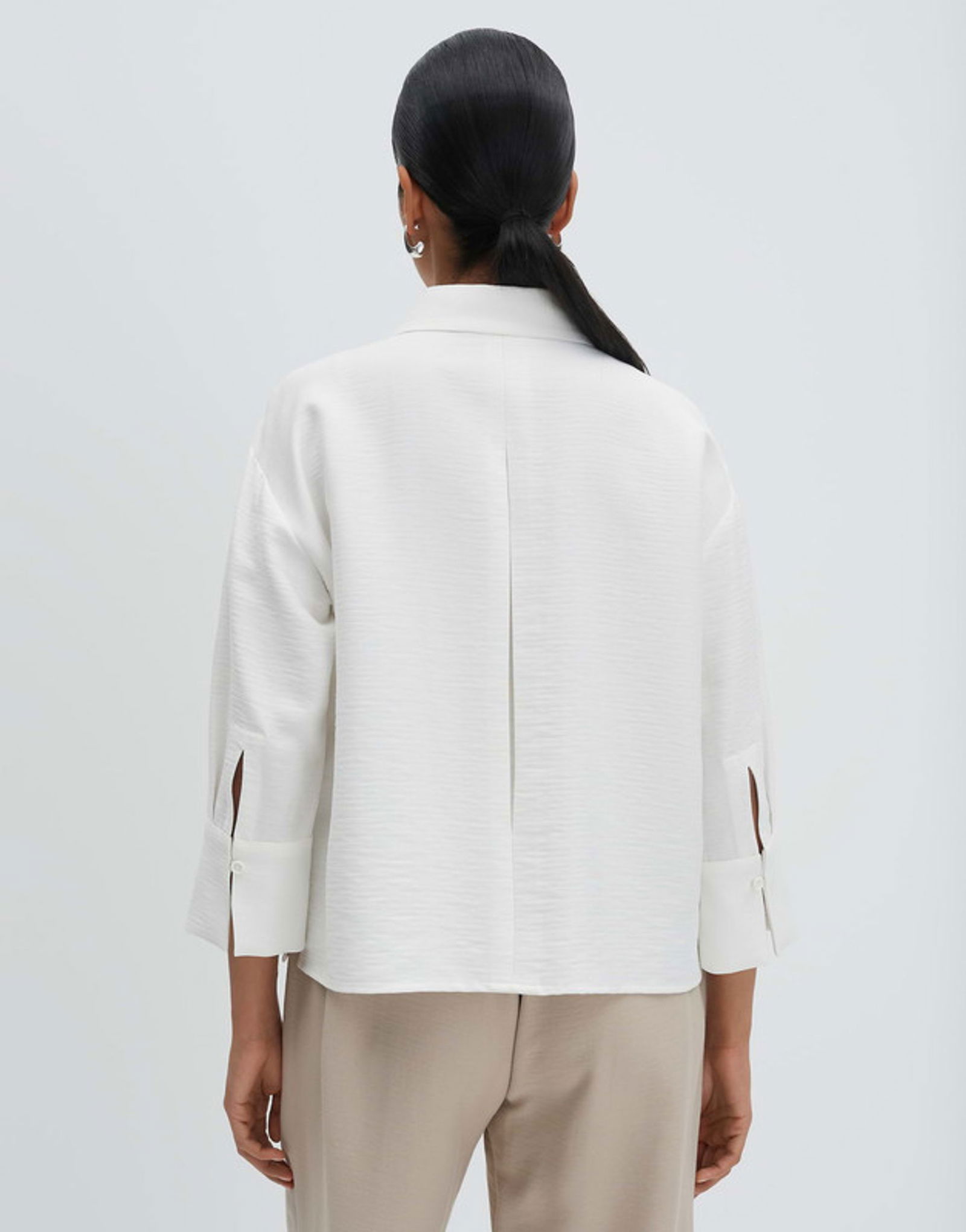 Someday |  Someday Druckbluse  | 38 | milk