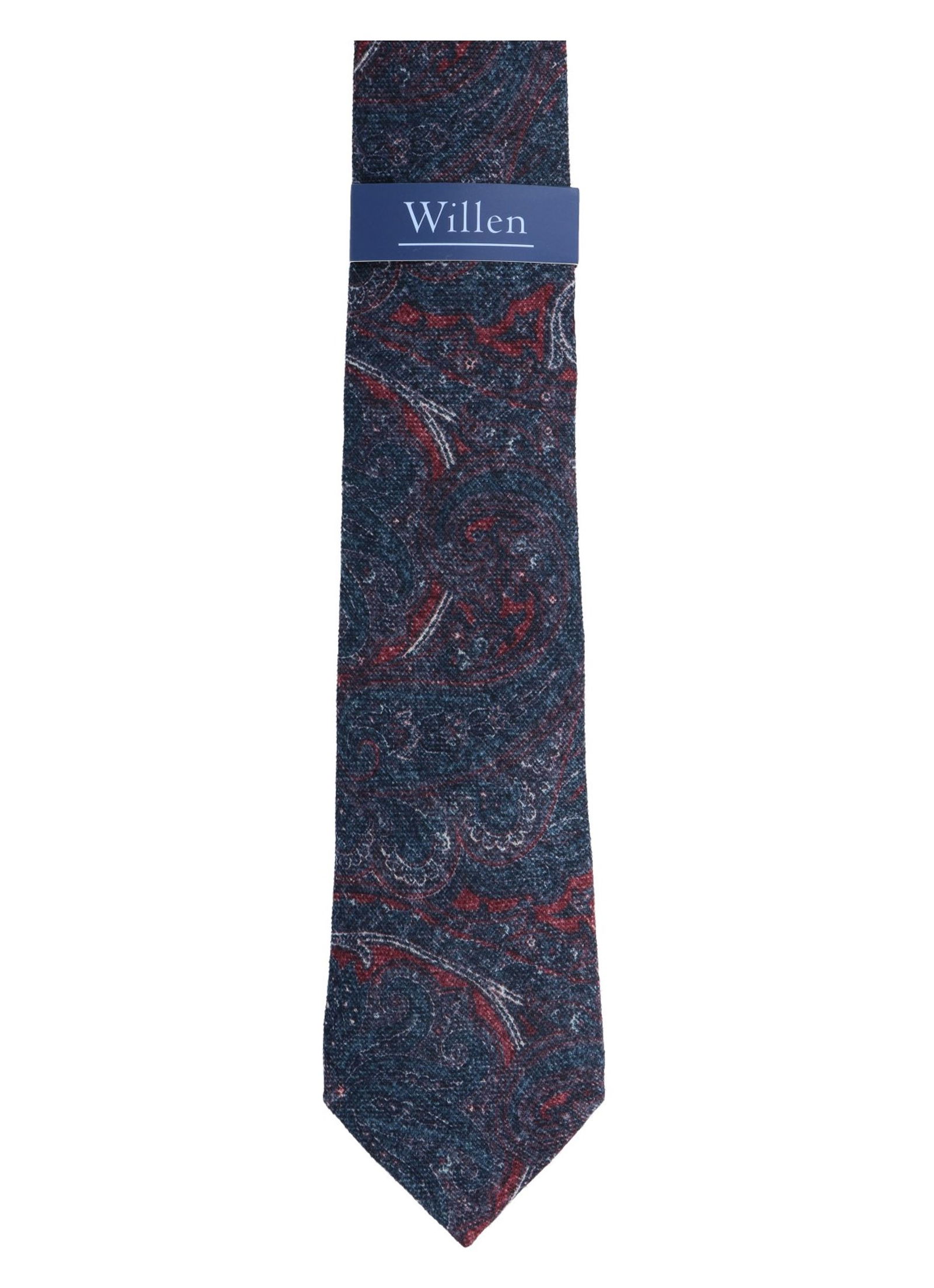 Willen |  Willen Krawatte  | STK | dunkelhimbeere