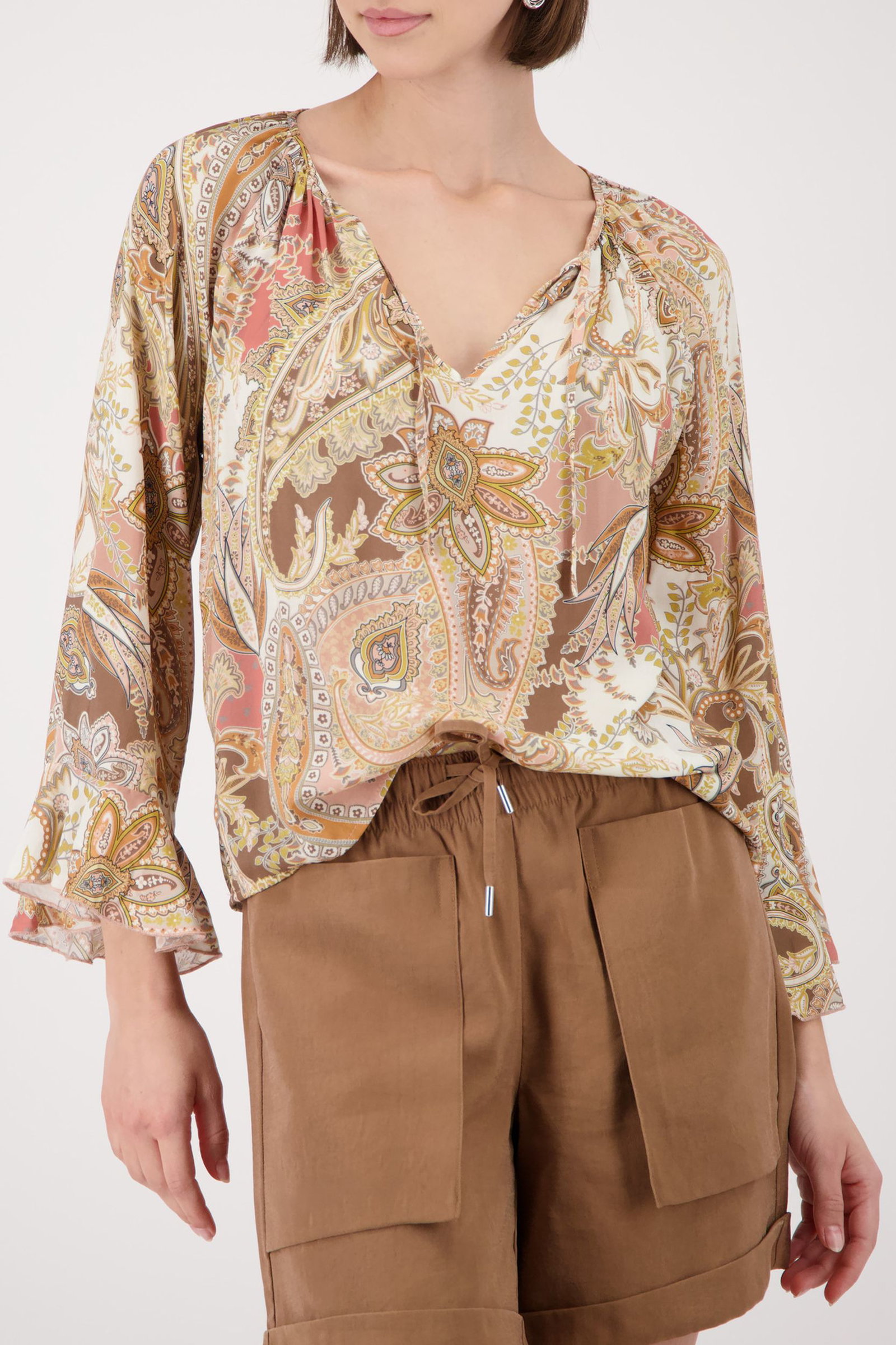 Monari |  Monari Druckbluse  | 36