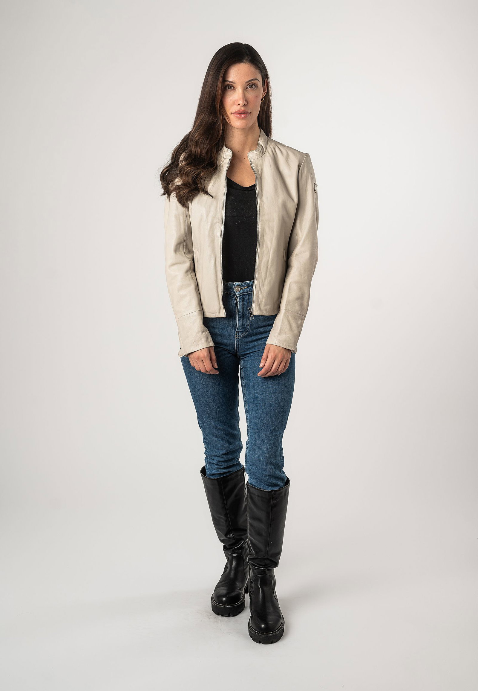 bad4d6721af7b48327ba5254d24871b1 Gipsy | Mauritius Gipsy Lederjacke MWCelly mit Stehkragen | XL | 1673_9176