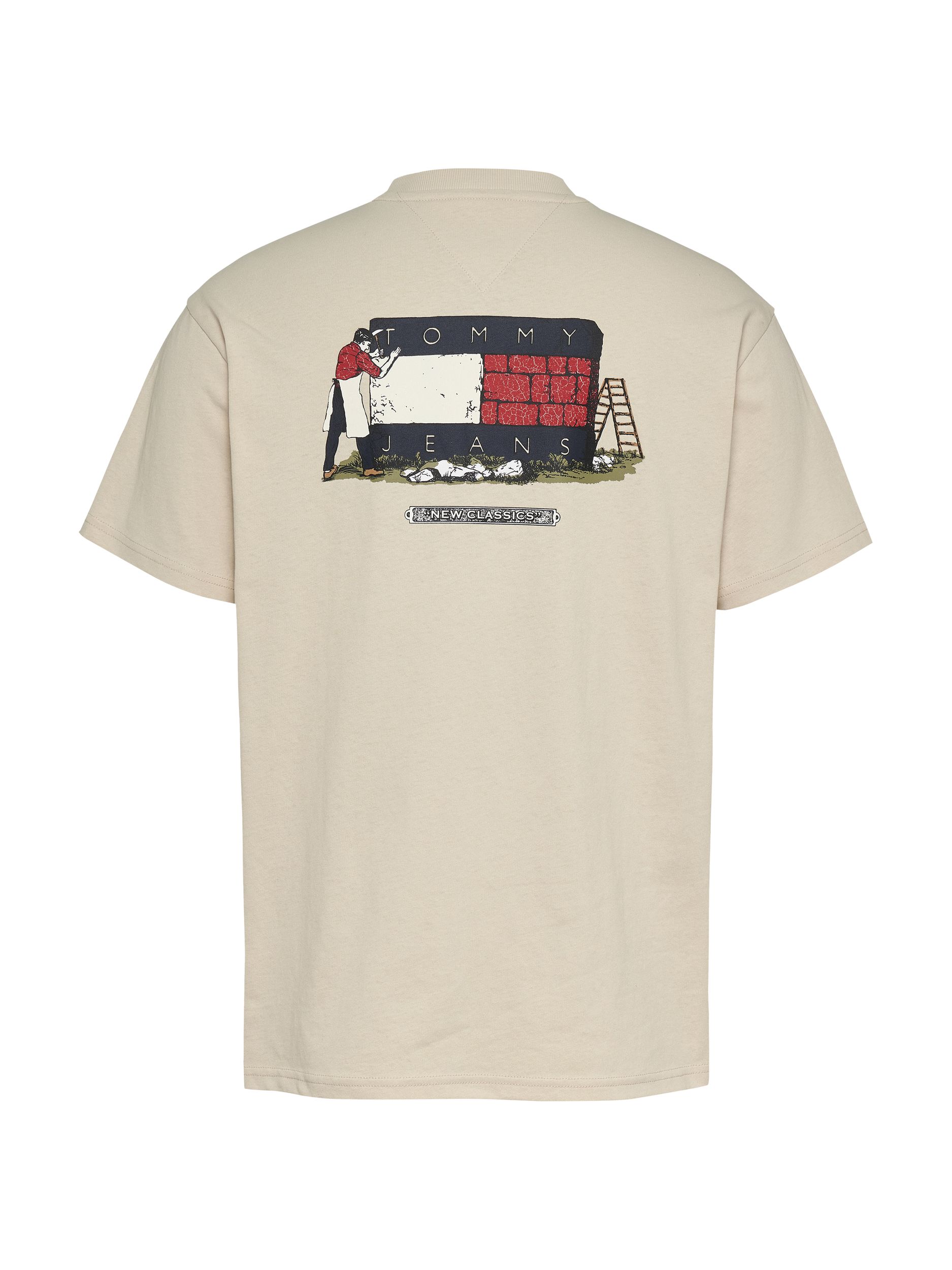  |  TJM RLX NOVELTY 1 TEE | S | newsprint