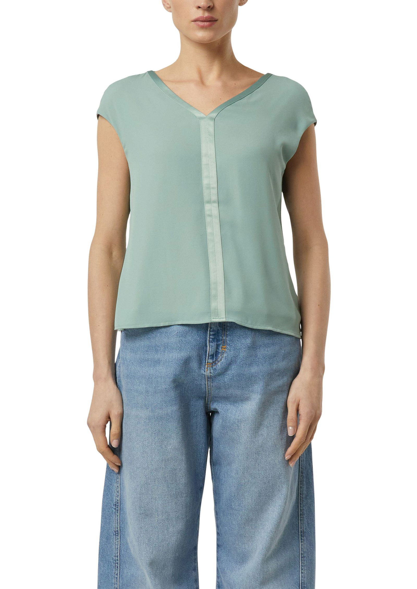 |  T-Shirt, BLUE GREEN | 44 | blau