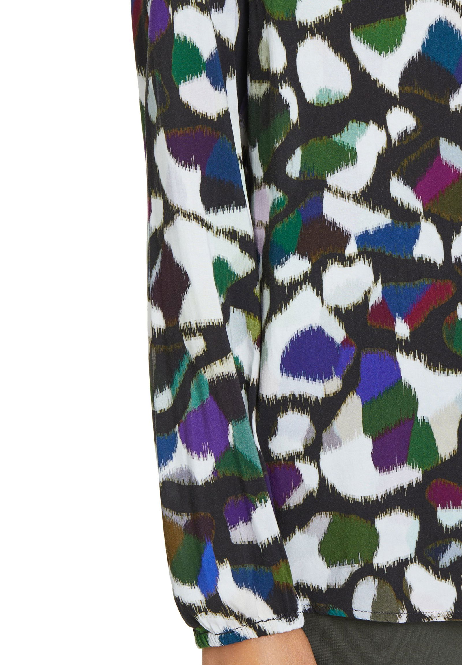 Cartoon Druckbluse 