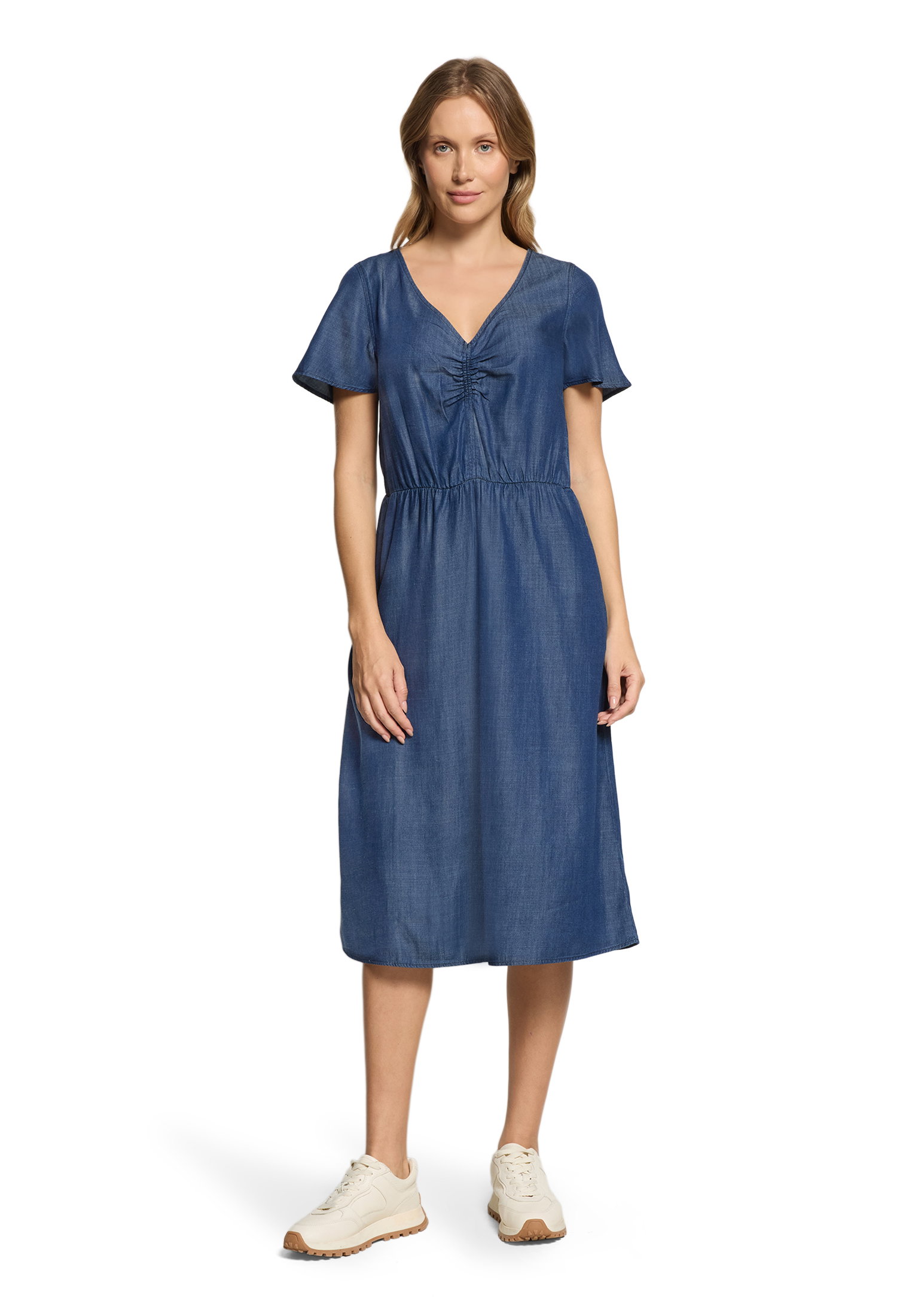 Kleid Kurz 1/2 Arm, Dark Blue Denim #3