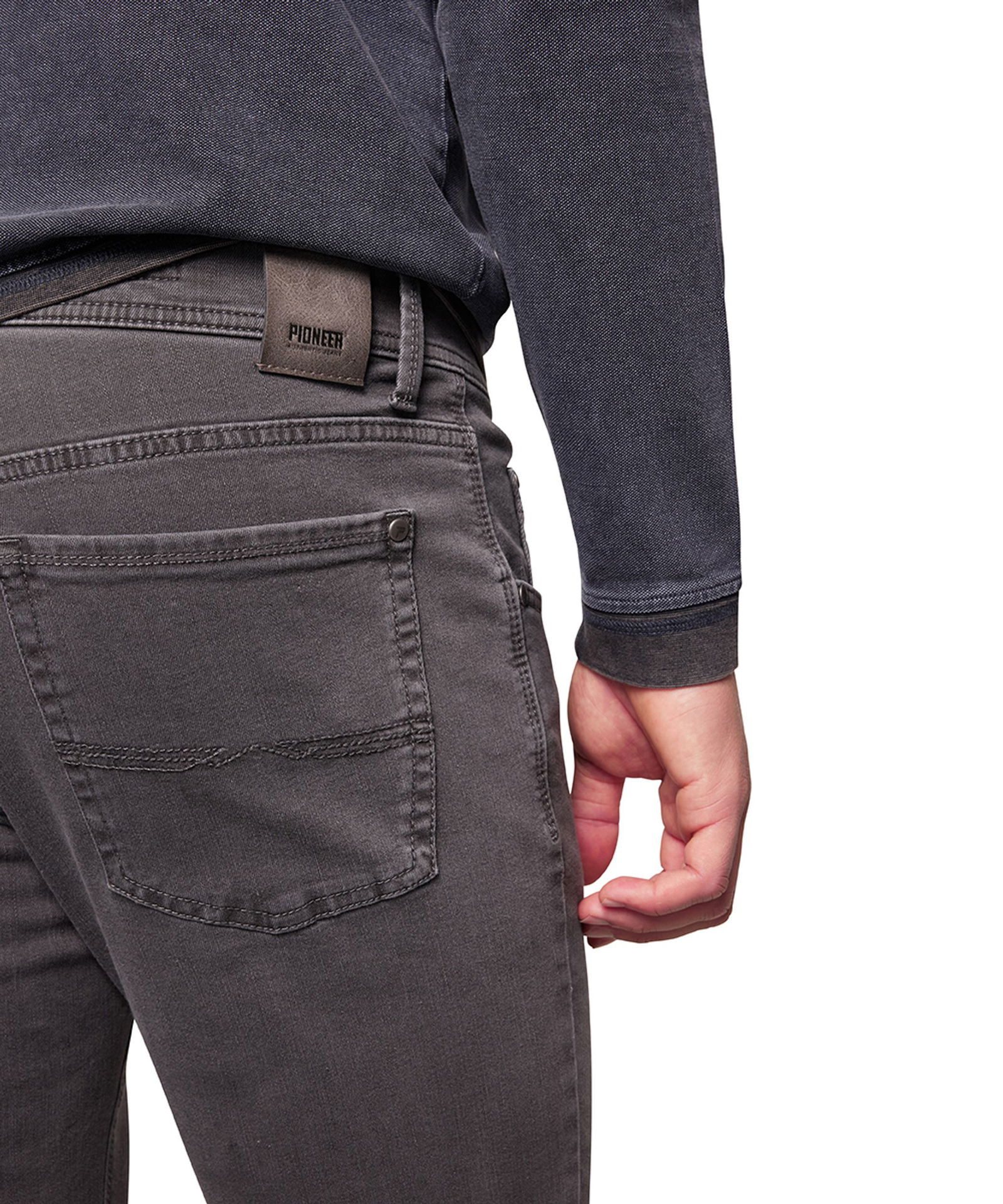 Pioneer | Pioneer 5-Pocket Jeans "Rando" | 32/30 | dark grey stonewash