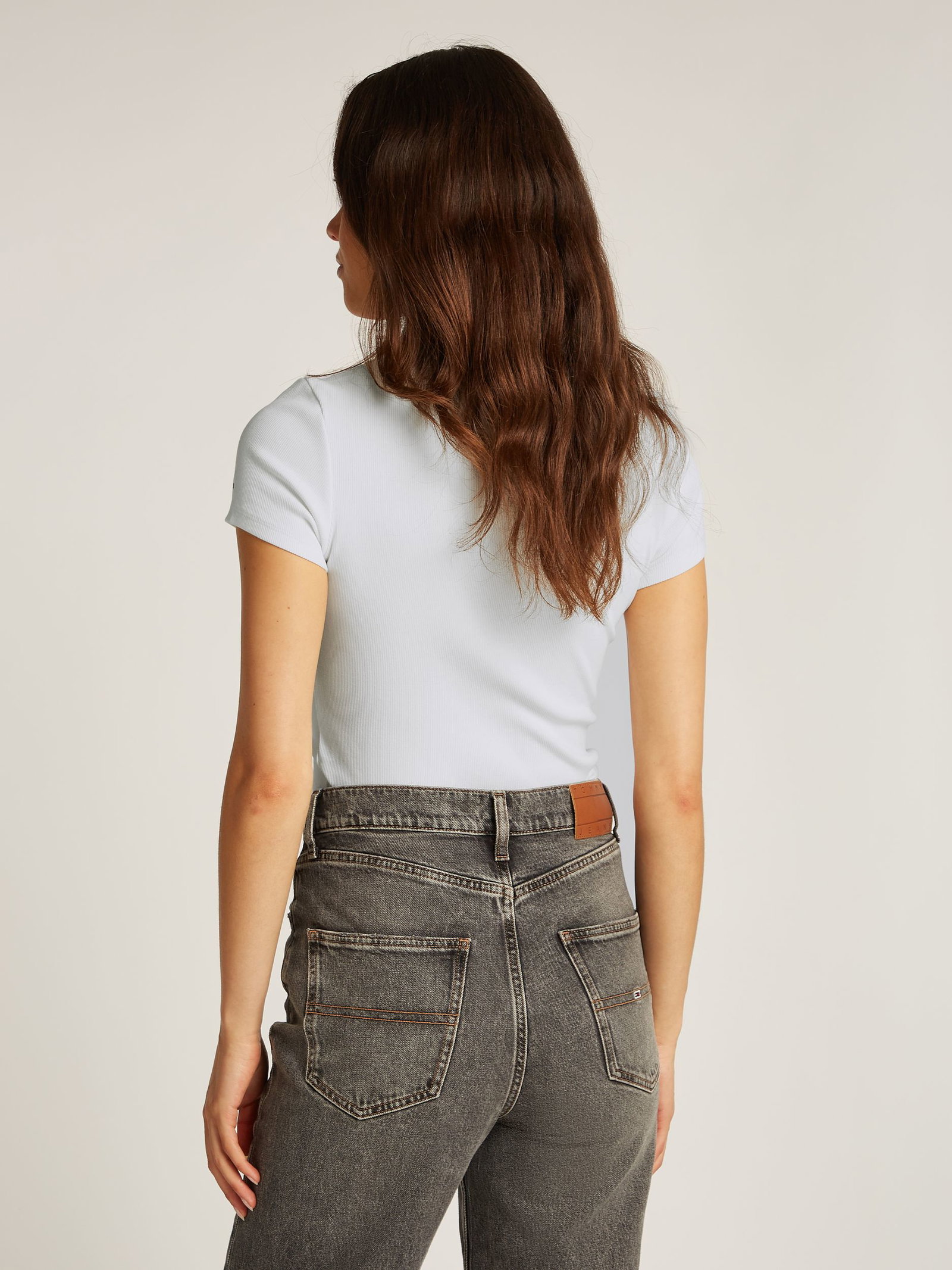 6610ebae2b2bc8f25479d97600d0122d Tommy Jeans | Tommy Jeans Shirt | S | ecru