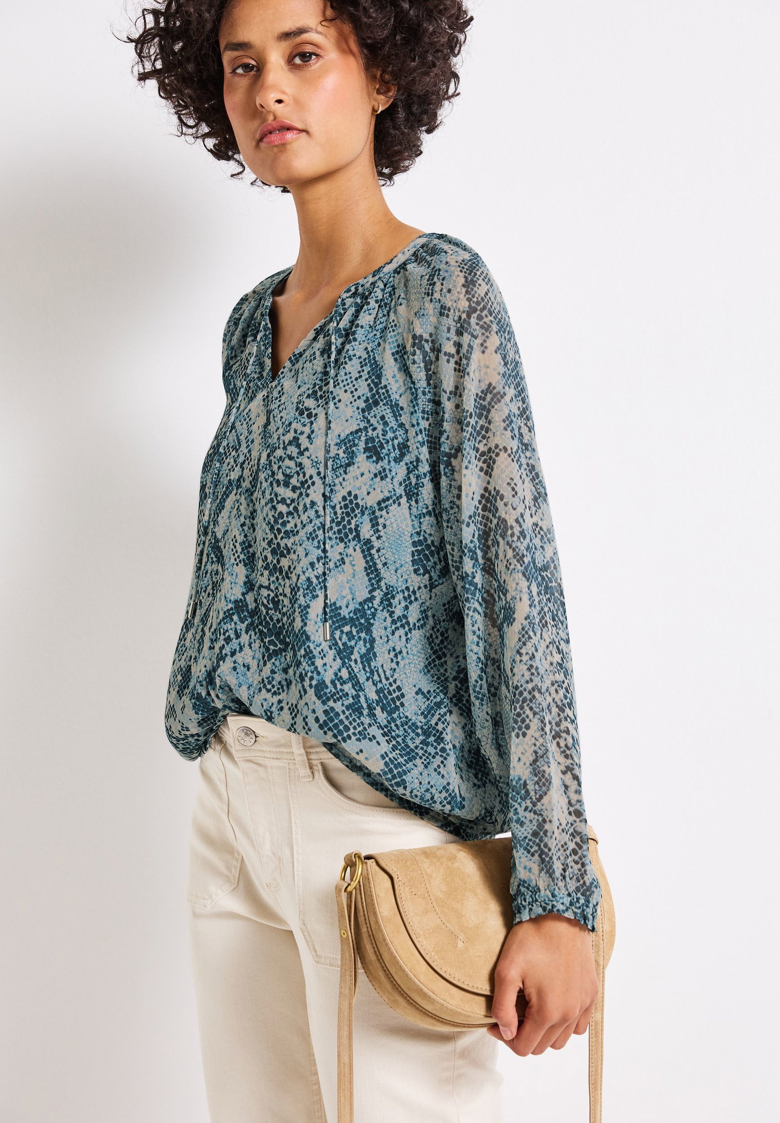 36edb186444461d8bcf4ce464d359a30 Street One | Street One Druckbluse | 36 | 4565_37020