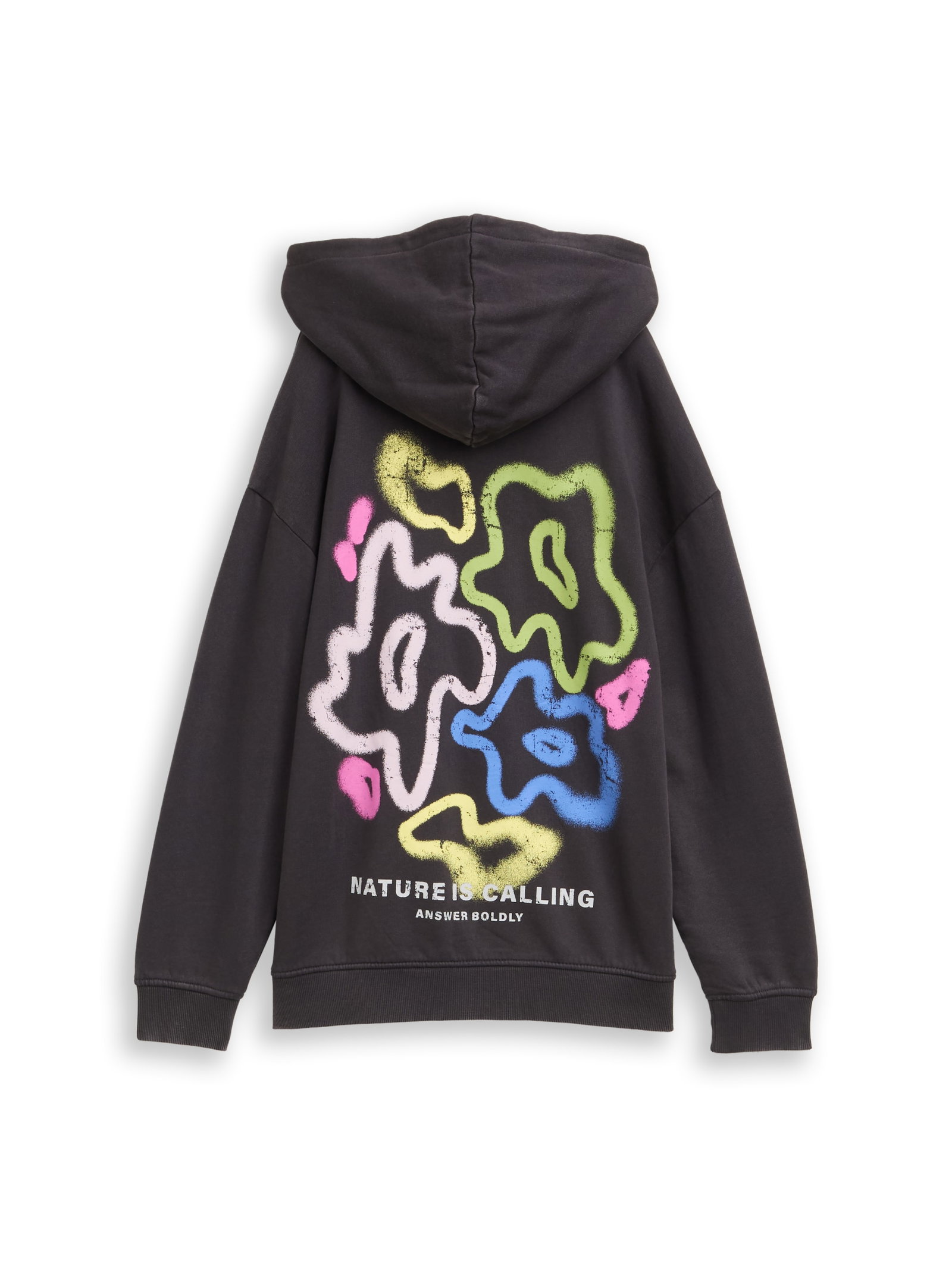 Oversize Hoodie Sweatshirt mit Rückenprint #2