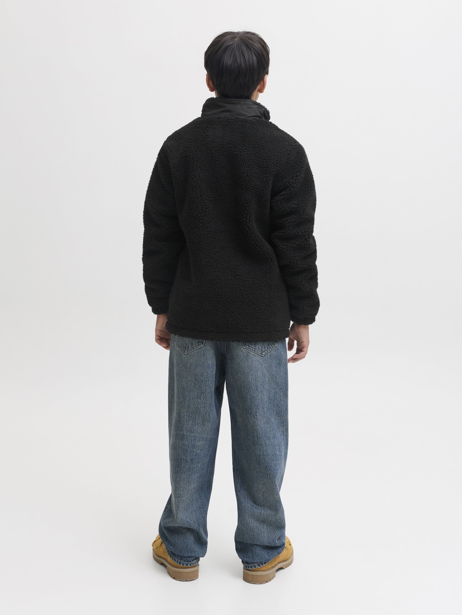 JJESOHO TEDDY JACKET AW26 JNR, Black #4