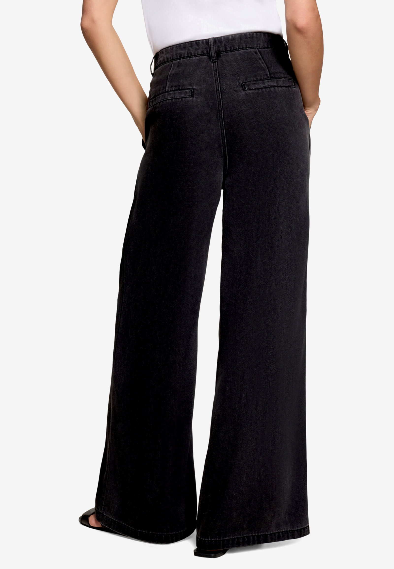 Hose Klassisch 1/1 Länge, Black Denim #3