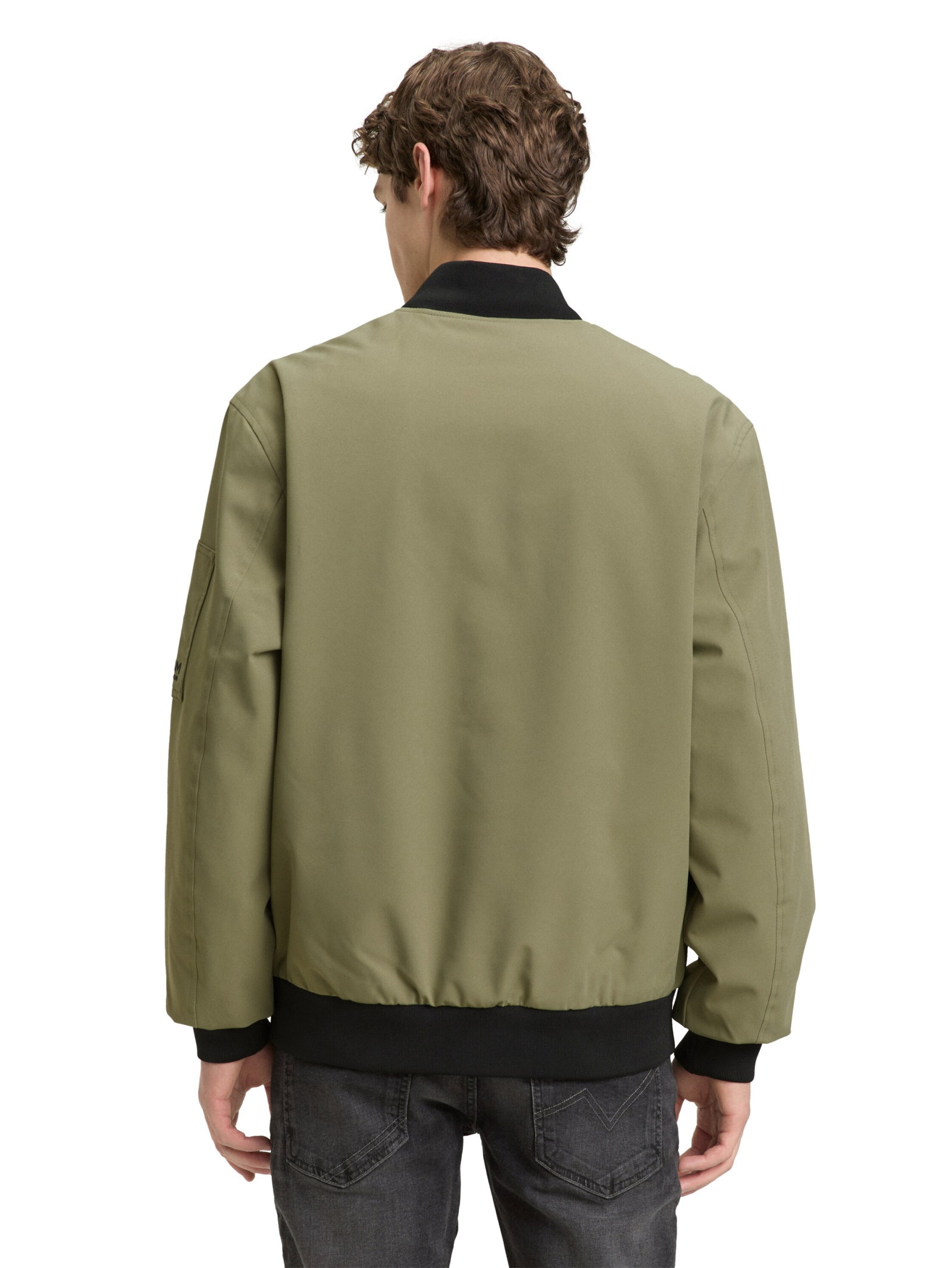 Bomberjacke aus wasserabweisendem Material #4