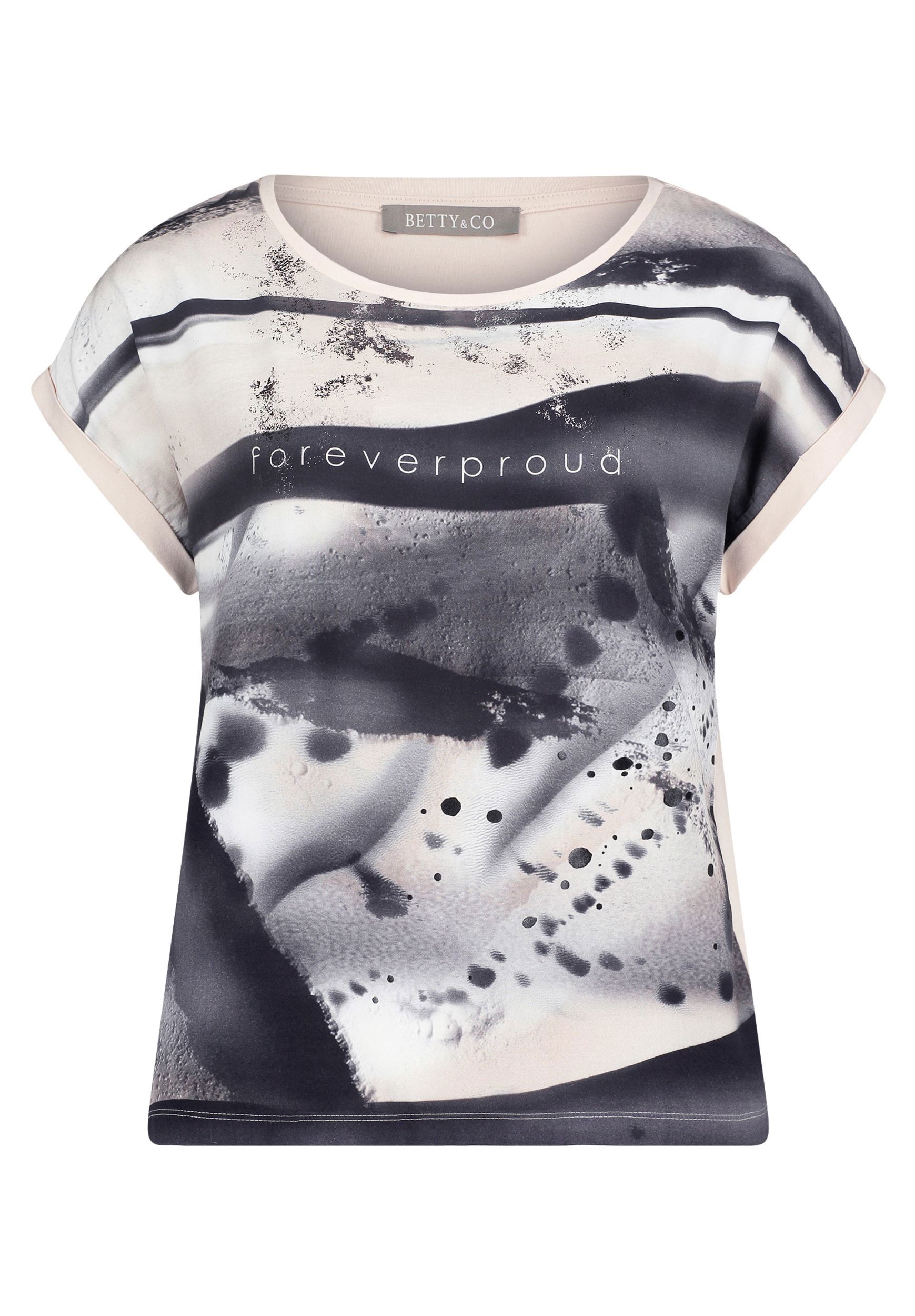 Betty & CO |  Casual-Shirt | L | schwarz/weiß