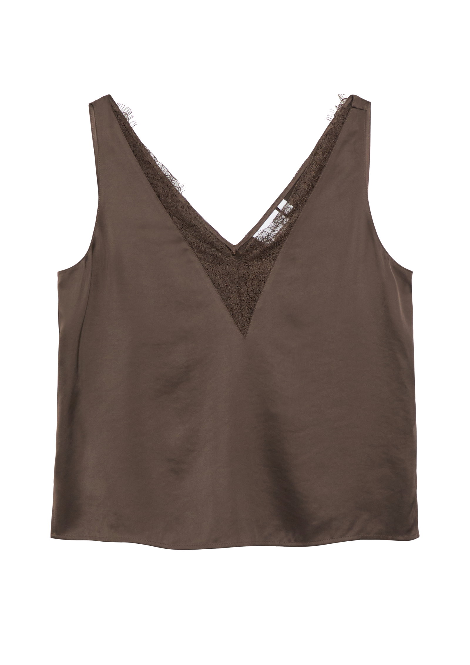 Bluse, BROWN #1