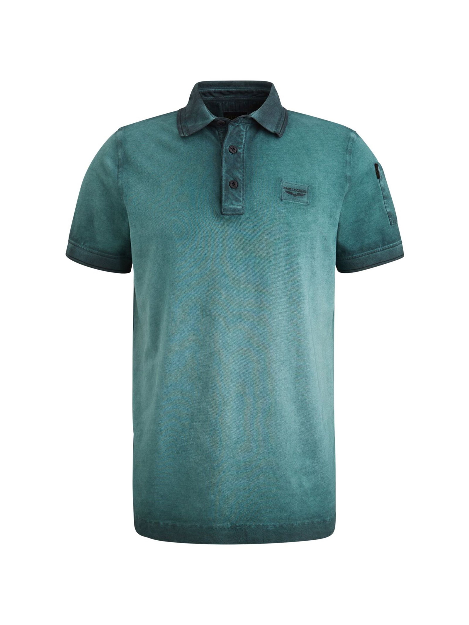 PME Legend |  PME Legend Poloshirt "cold dye pique" | XL | green gables