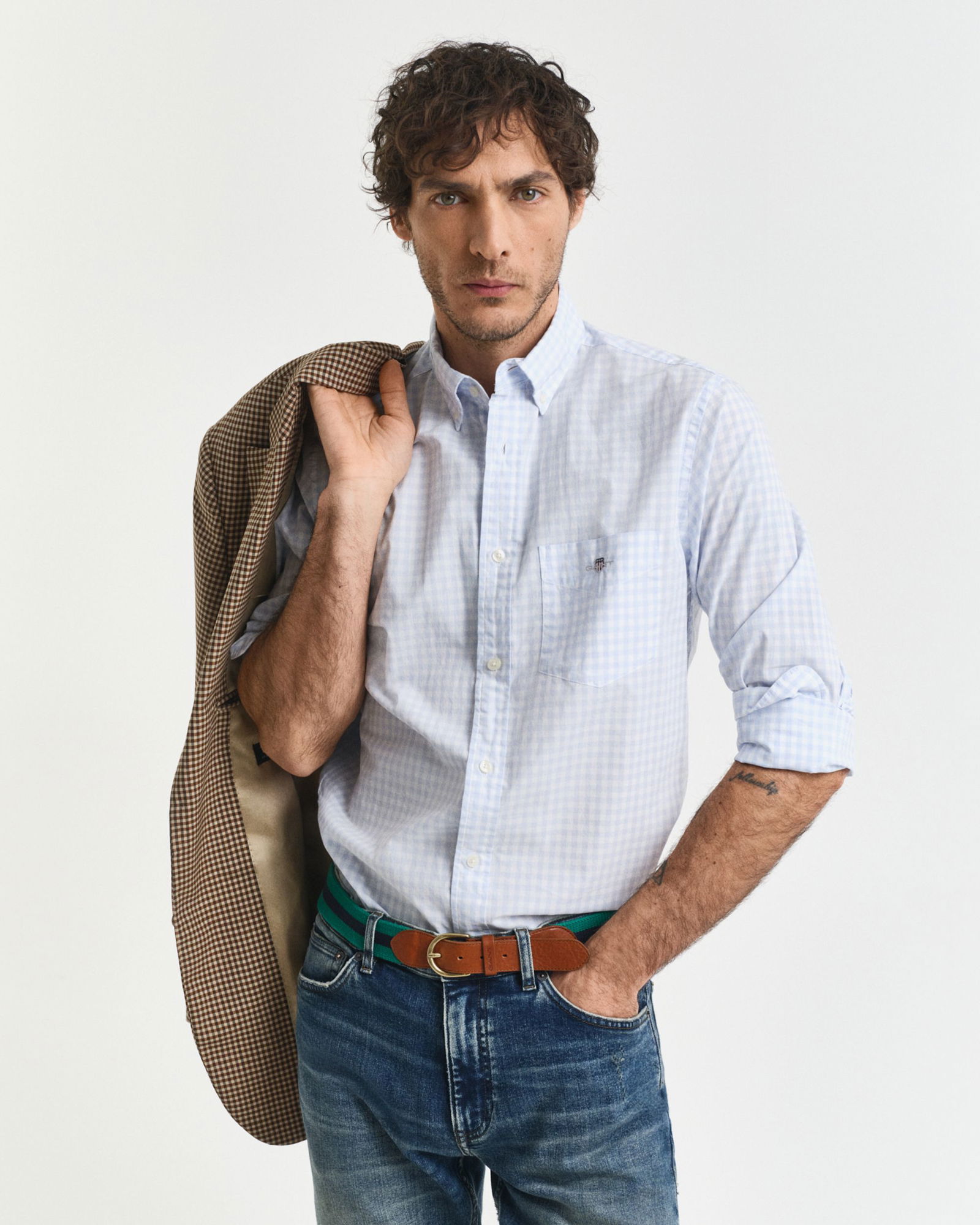 Gant | Gant Hemd Regular Fit | 4XL | light blue