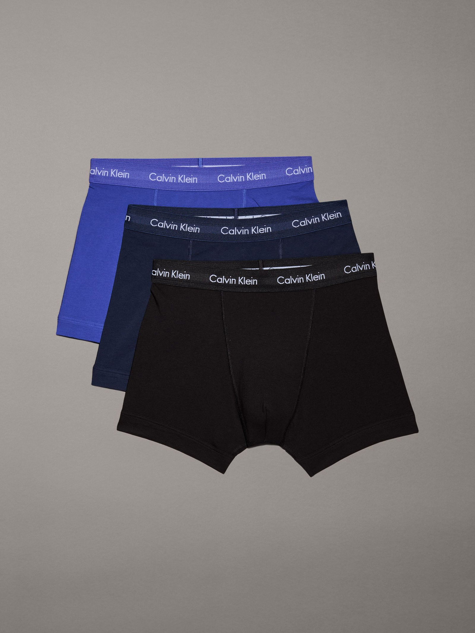 Calvin Klein |  Calvin Klein 3er Pack Boxershorts "Cotton Classics" | L | c-black/blu/blu