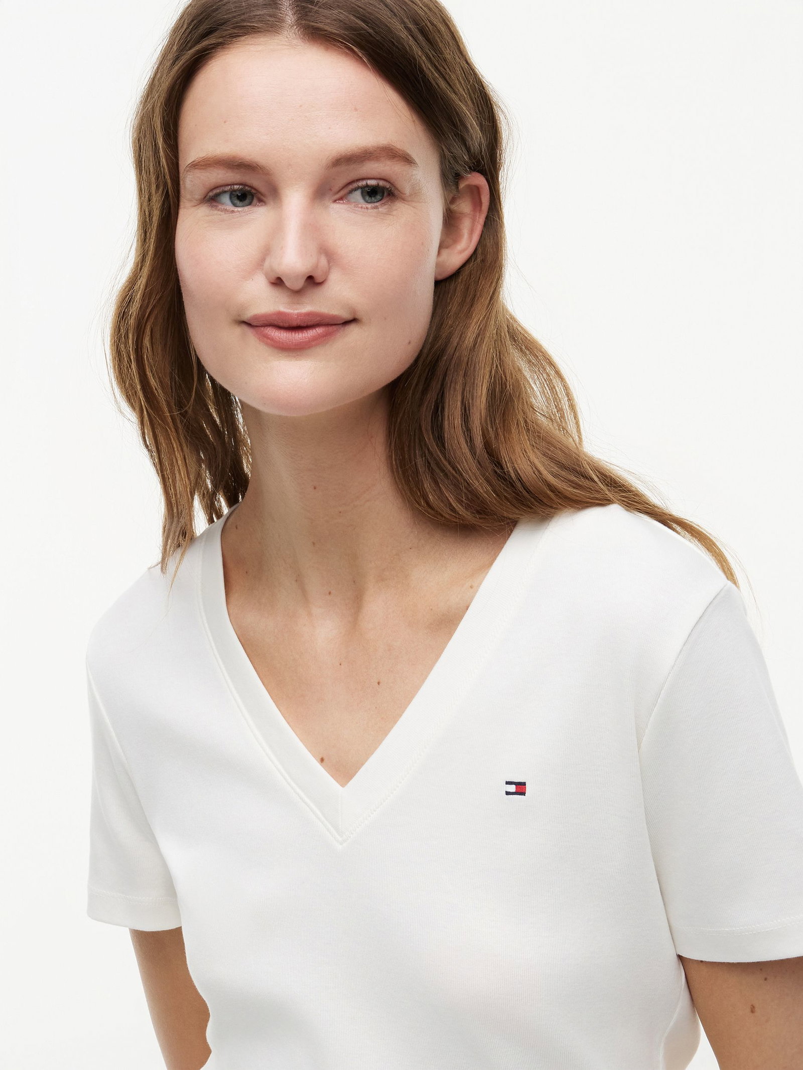 Tommy Hilfiger |  Tommy Hilfiger Slim Cody T-Shirt | L | fierce red