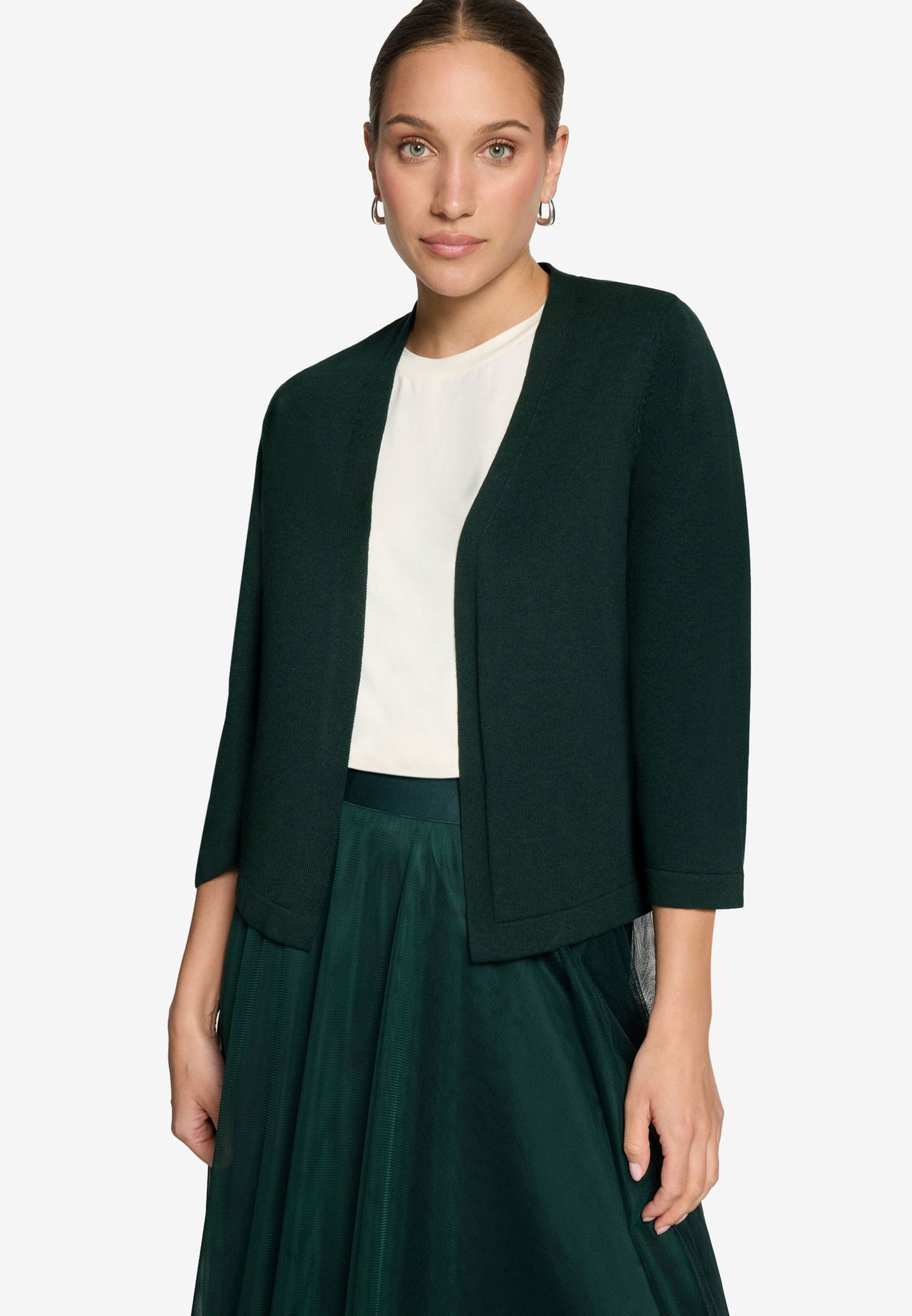 Zero |  Zero Strickjacke | Cardigan  | 36 | scarab