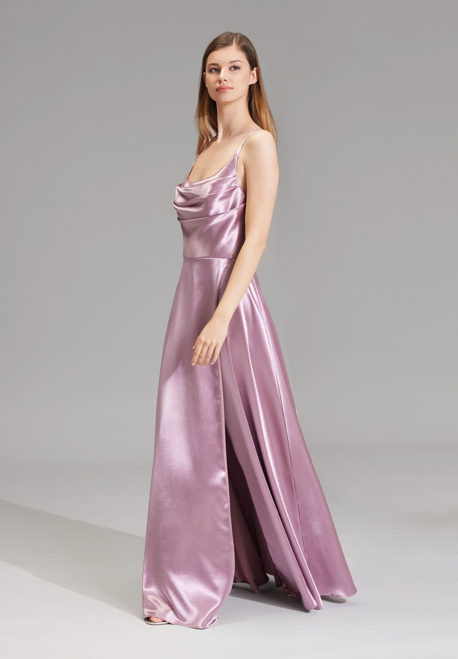 Hey Kyla |  Hey Kyla Langes Kleid  | 34 | mauve