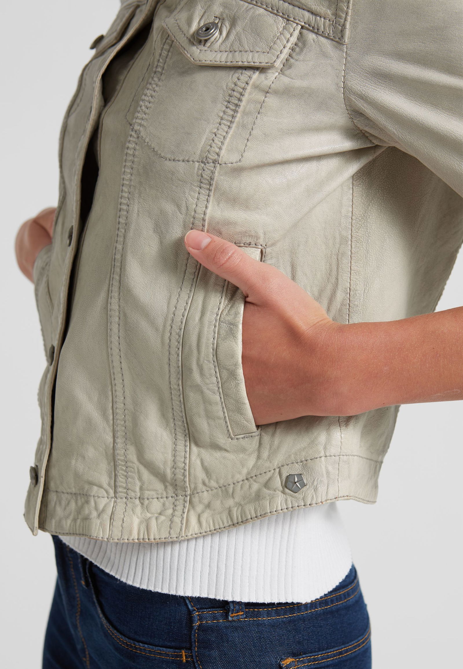 Milestone Lederjacke