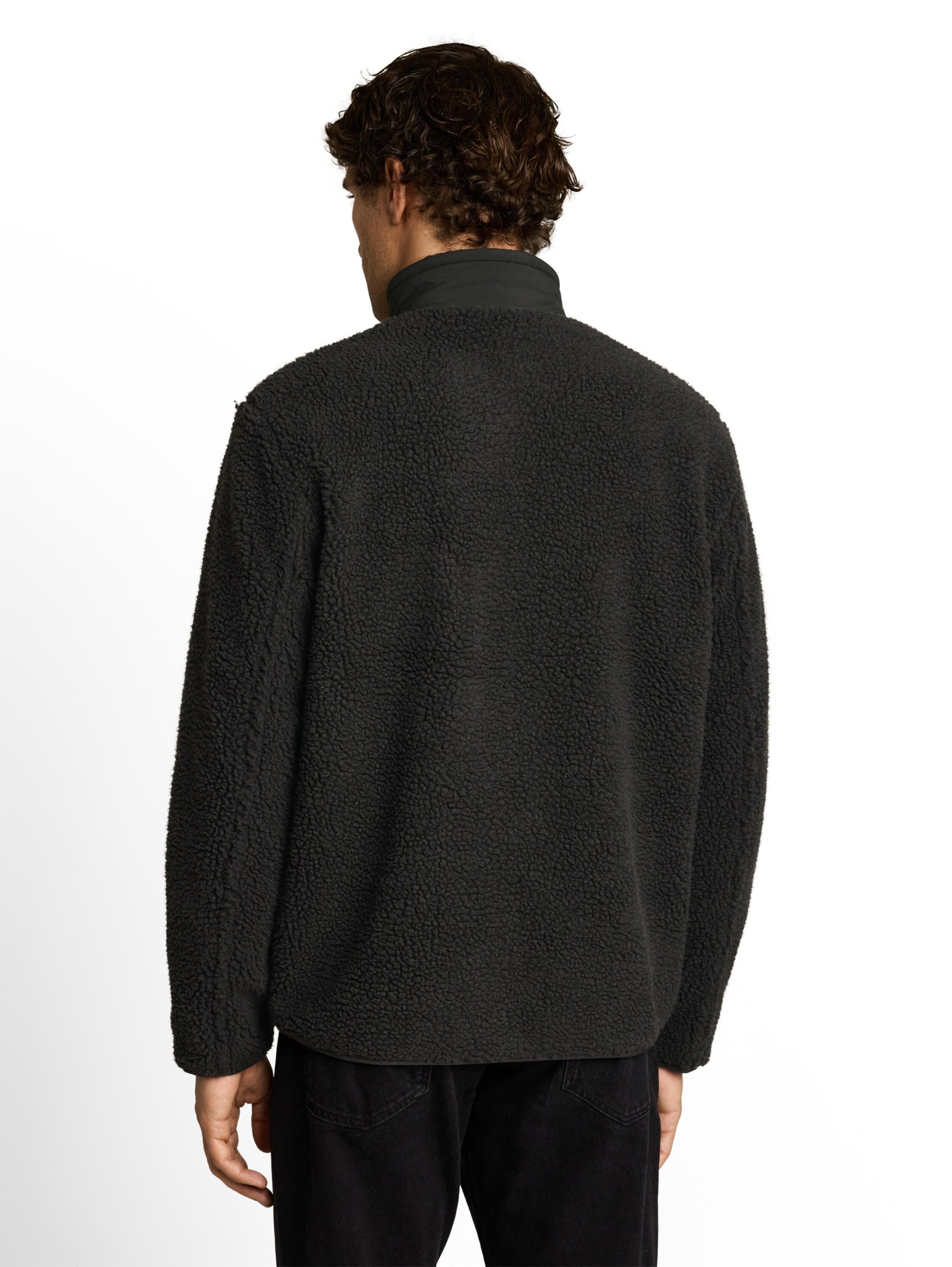 teddy jacket, Coal Mine Grey #4