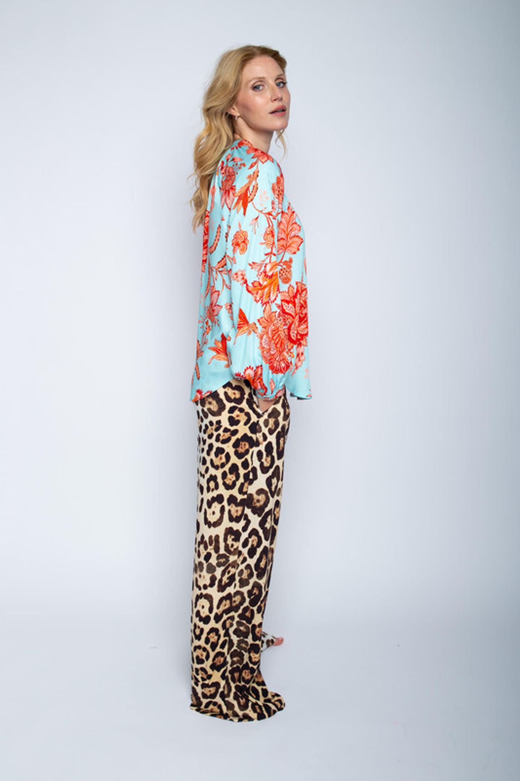 Emily van den Bergh |  Emily van den Bergh Kurzblazer  | 44 | azur rot
